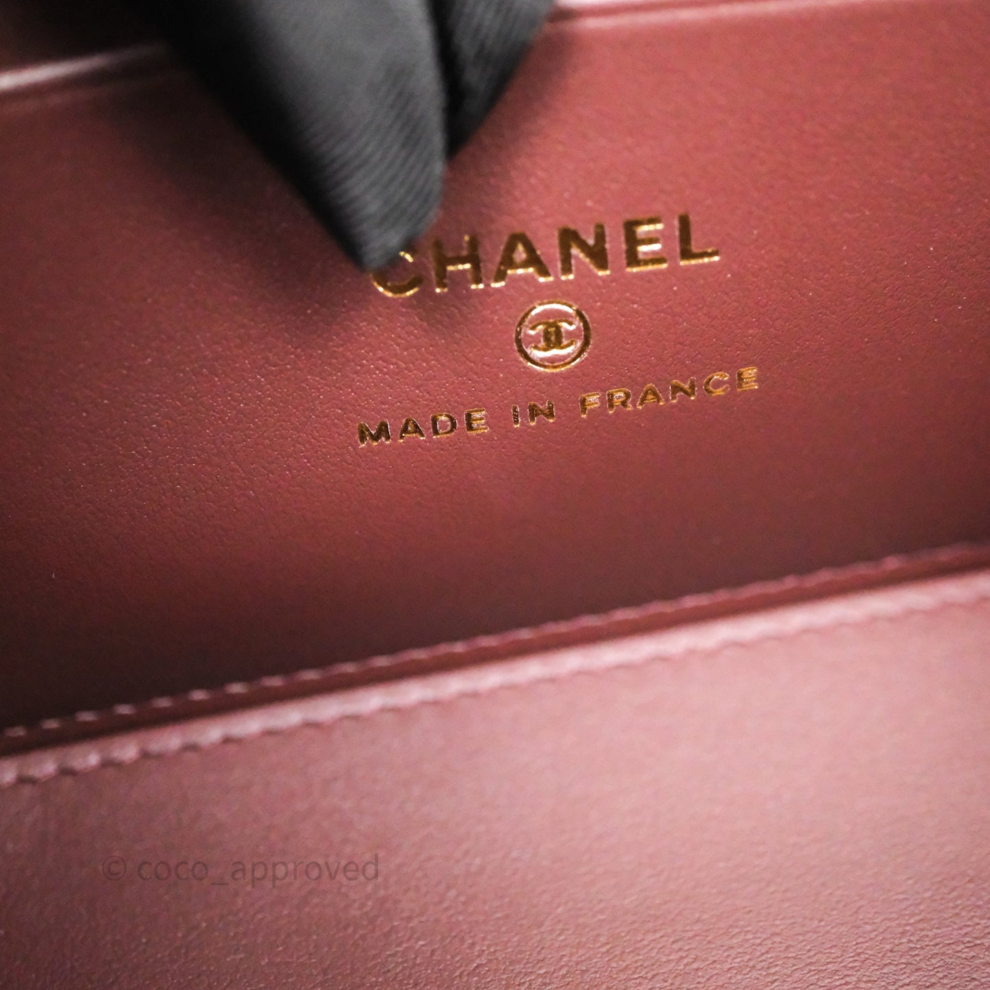 Chanel Vanity Rectangular With Chain Black Caviar Gold Hardware