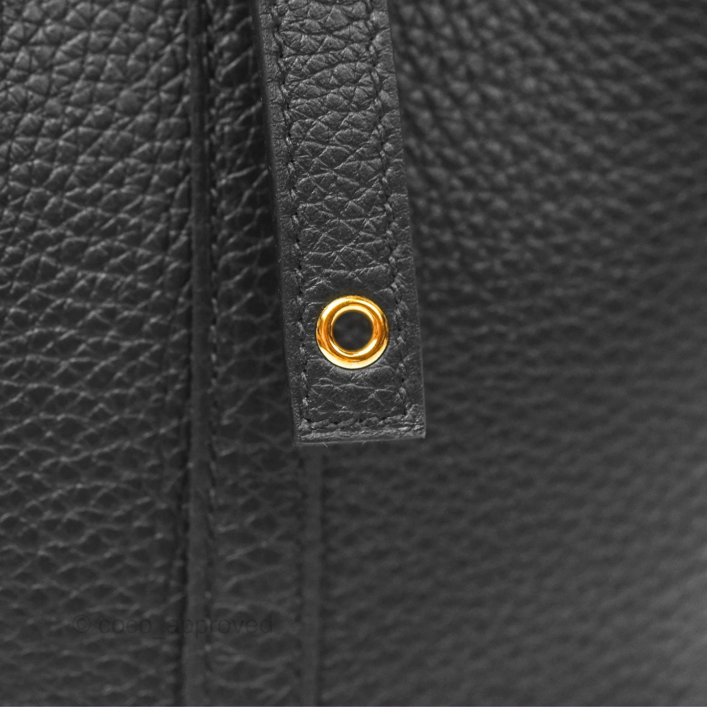 Hermès Picotin Lock 18 Black Clemence Gold Hardware