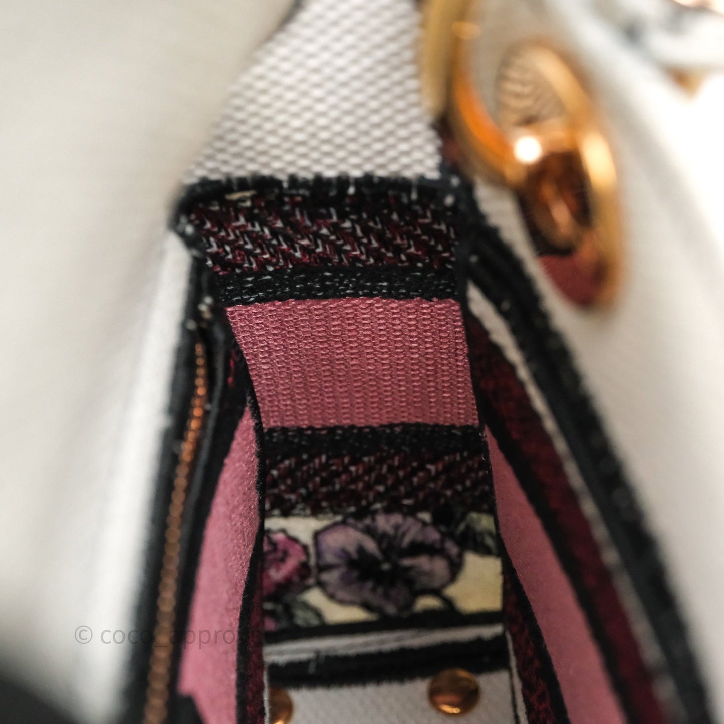 Christian Dior Mini Lady D-Lite Bag Florilegio Embroidered