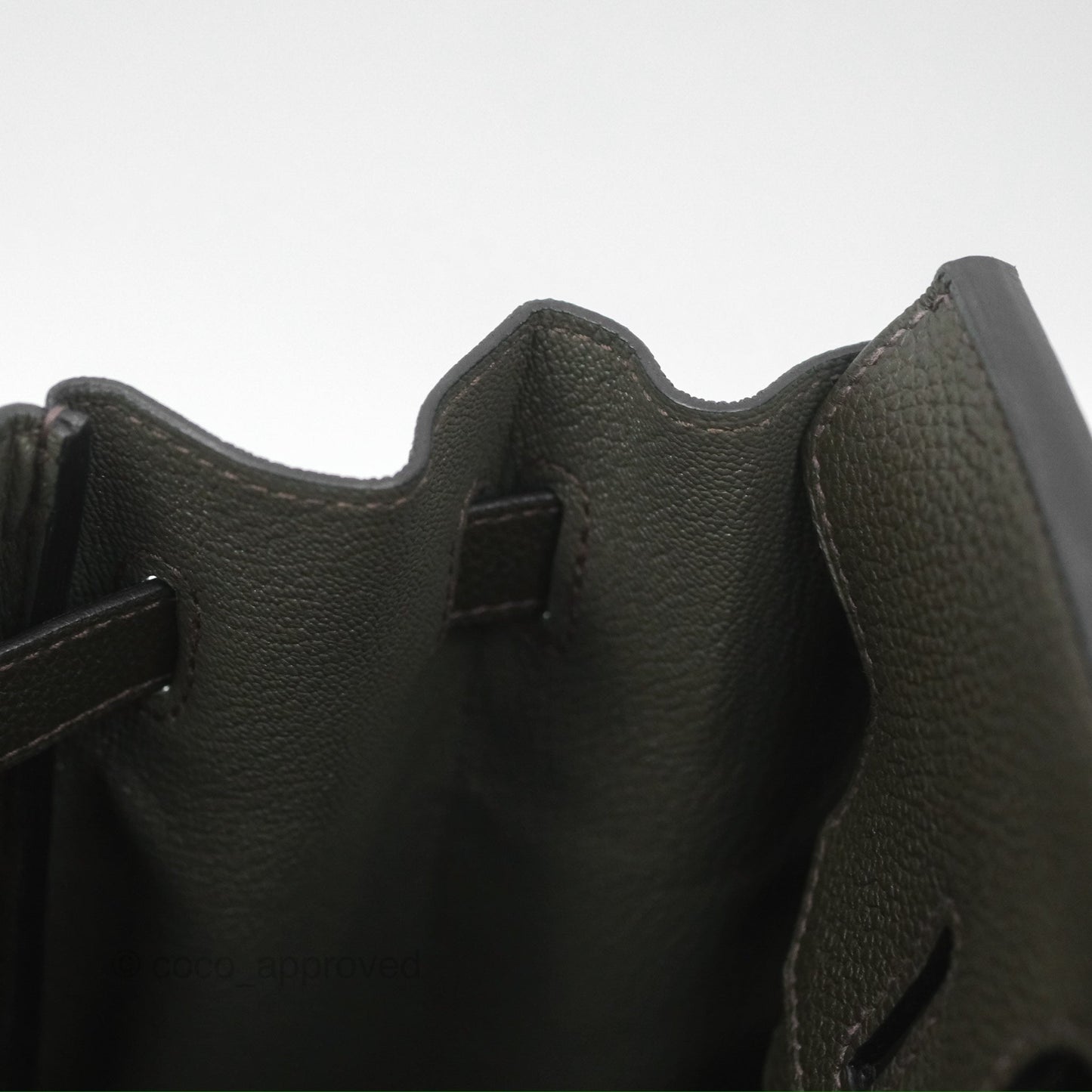Hermès Birkin 30 Vert de Gris C6 Togo Gold Hardware