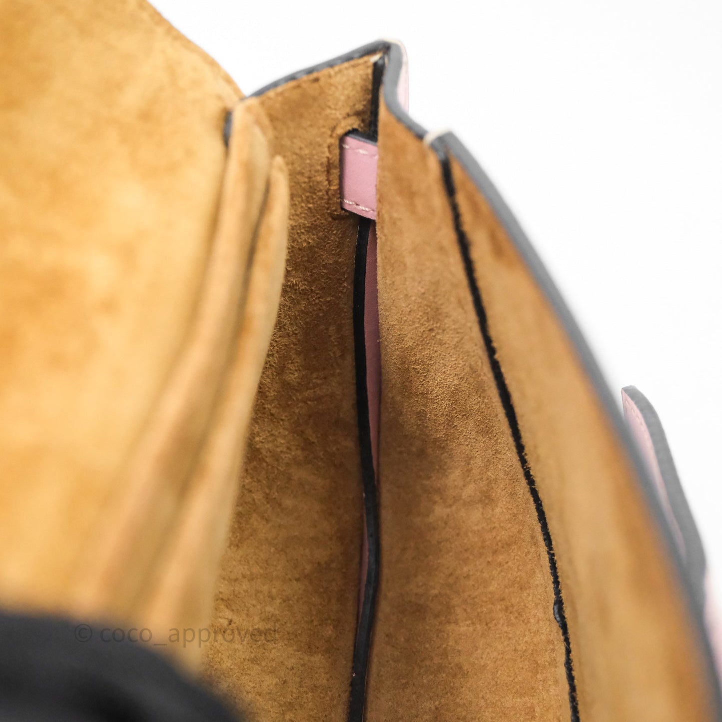 Loewe Mini Gate Belt Bag in Soft Calfskin Pink