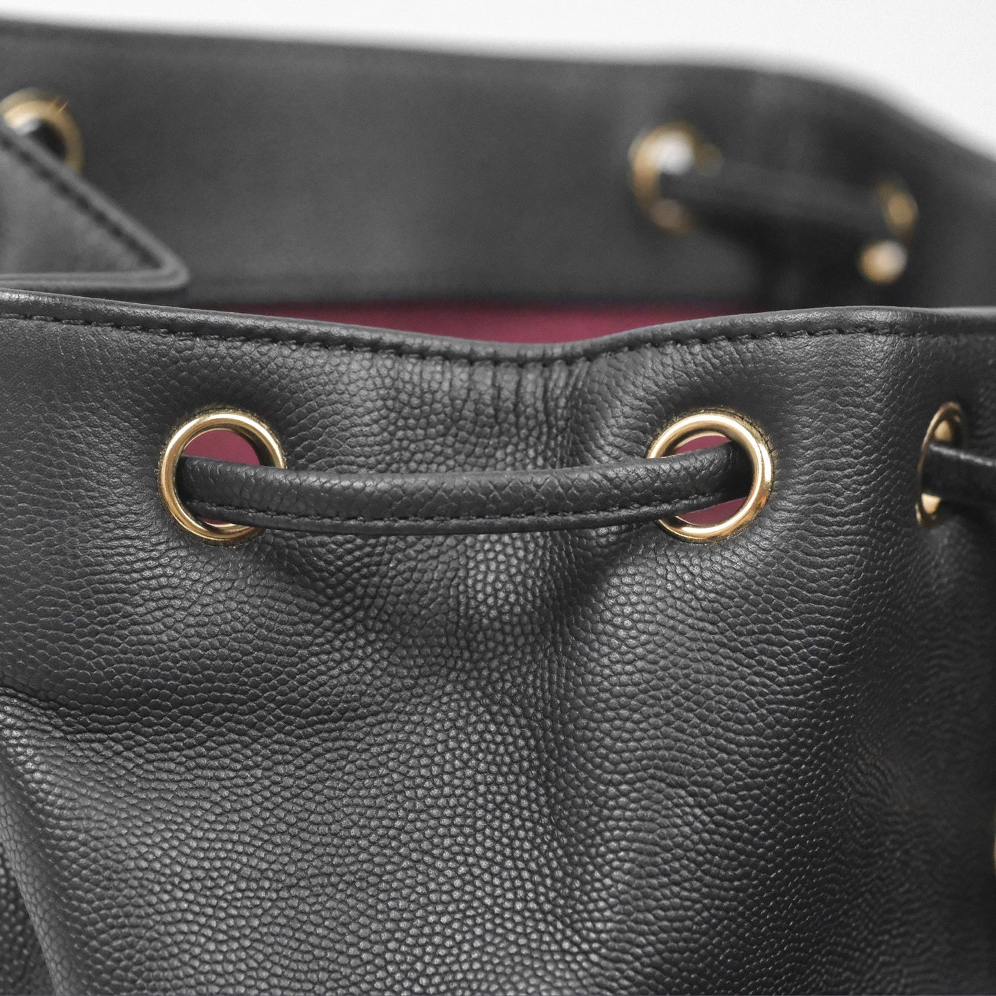 Chanel Quilted Business Affinity Backpack Black Caviar Gold Hardware