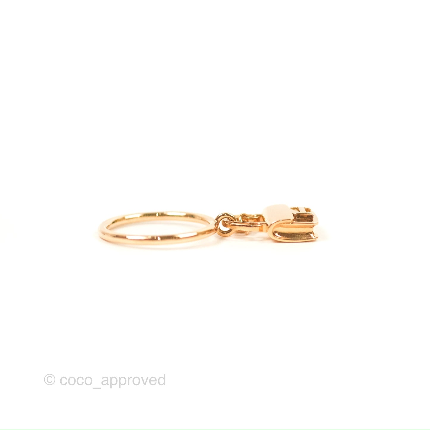 Hermès Amulettes Constance Ring Rose Gold Size 51