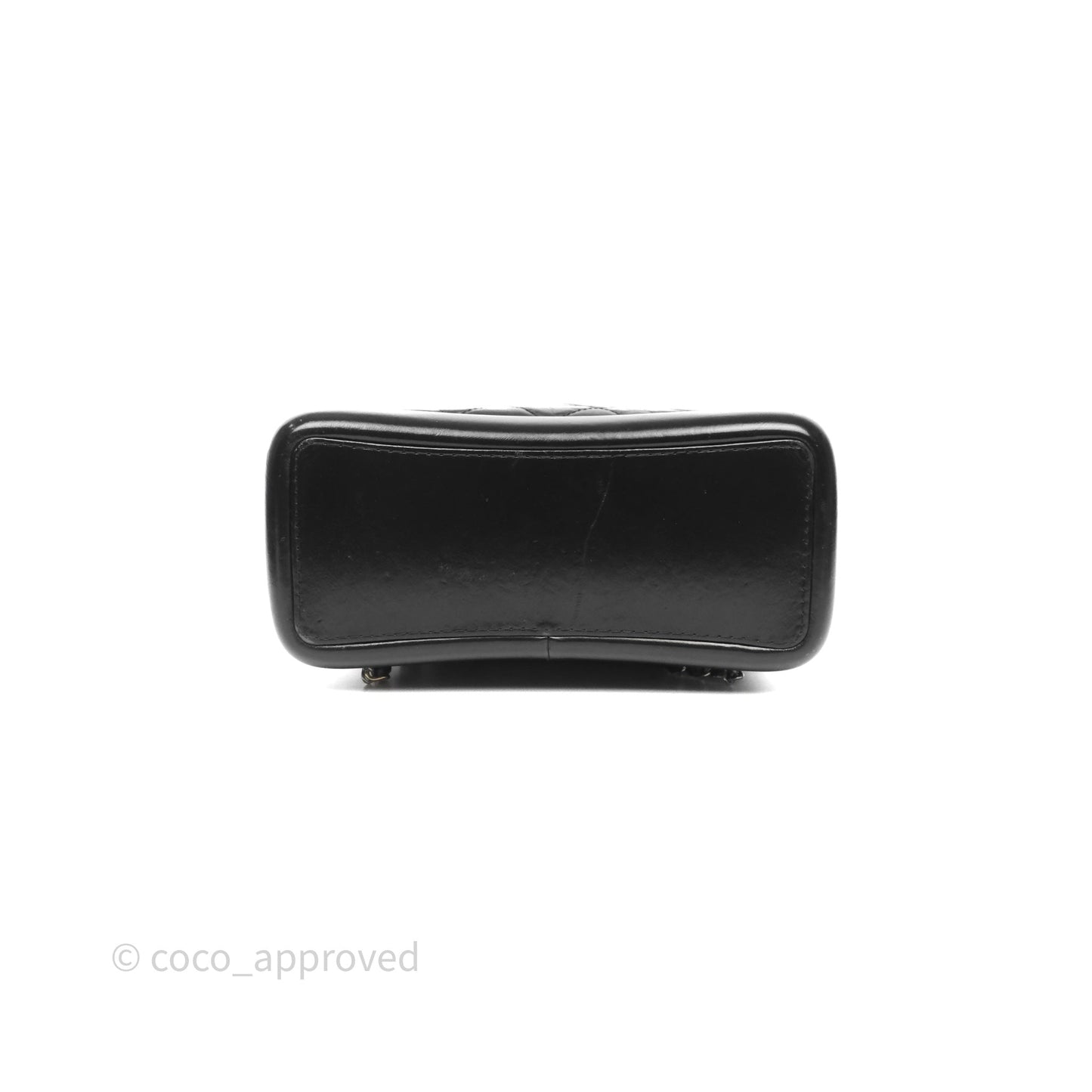 Chanel Small Gabrielle Backpack Black Aged Calfskin