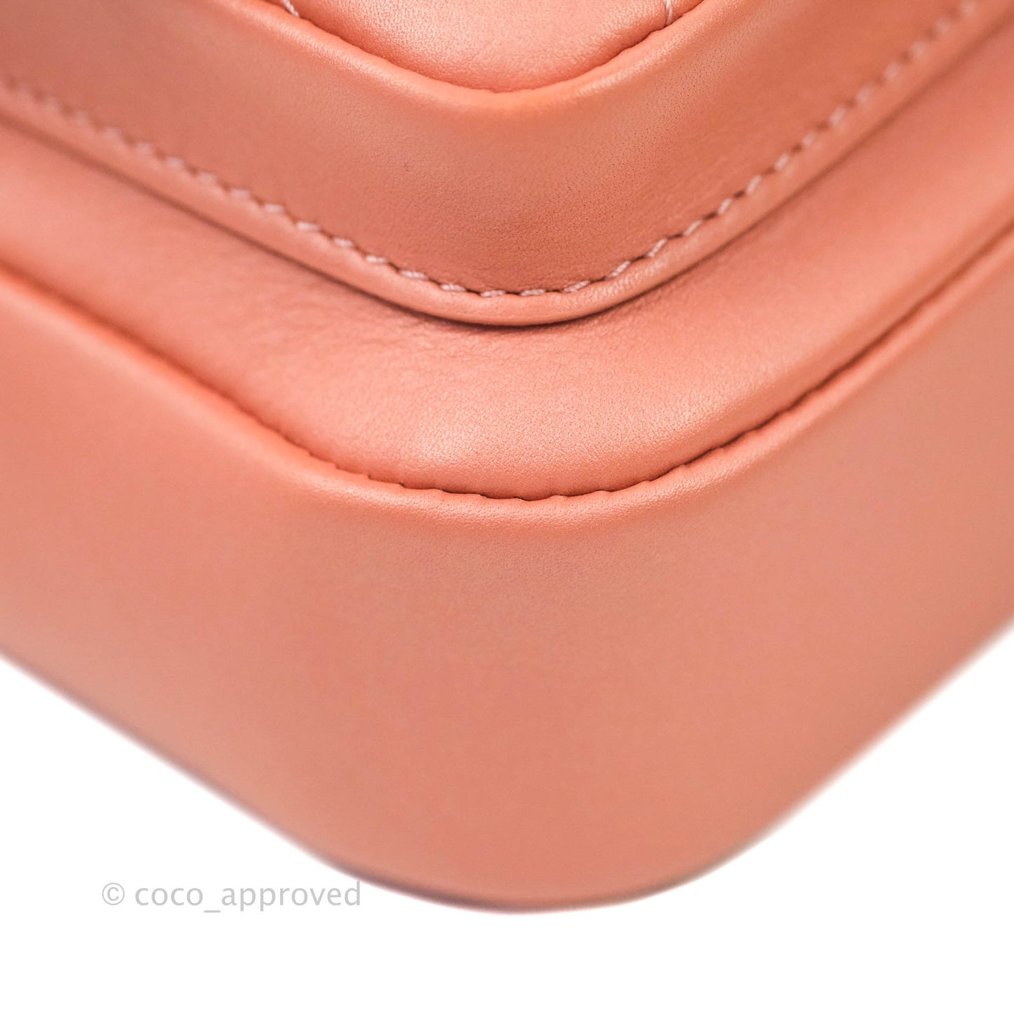 Chanel Day Trip Quilted Small Lambskin Pink Aged Gold Hardware