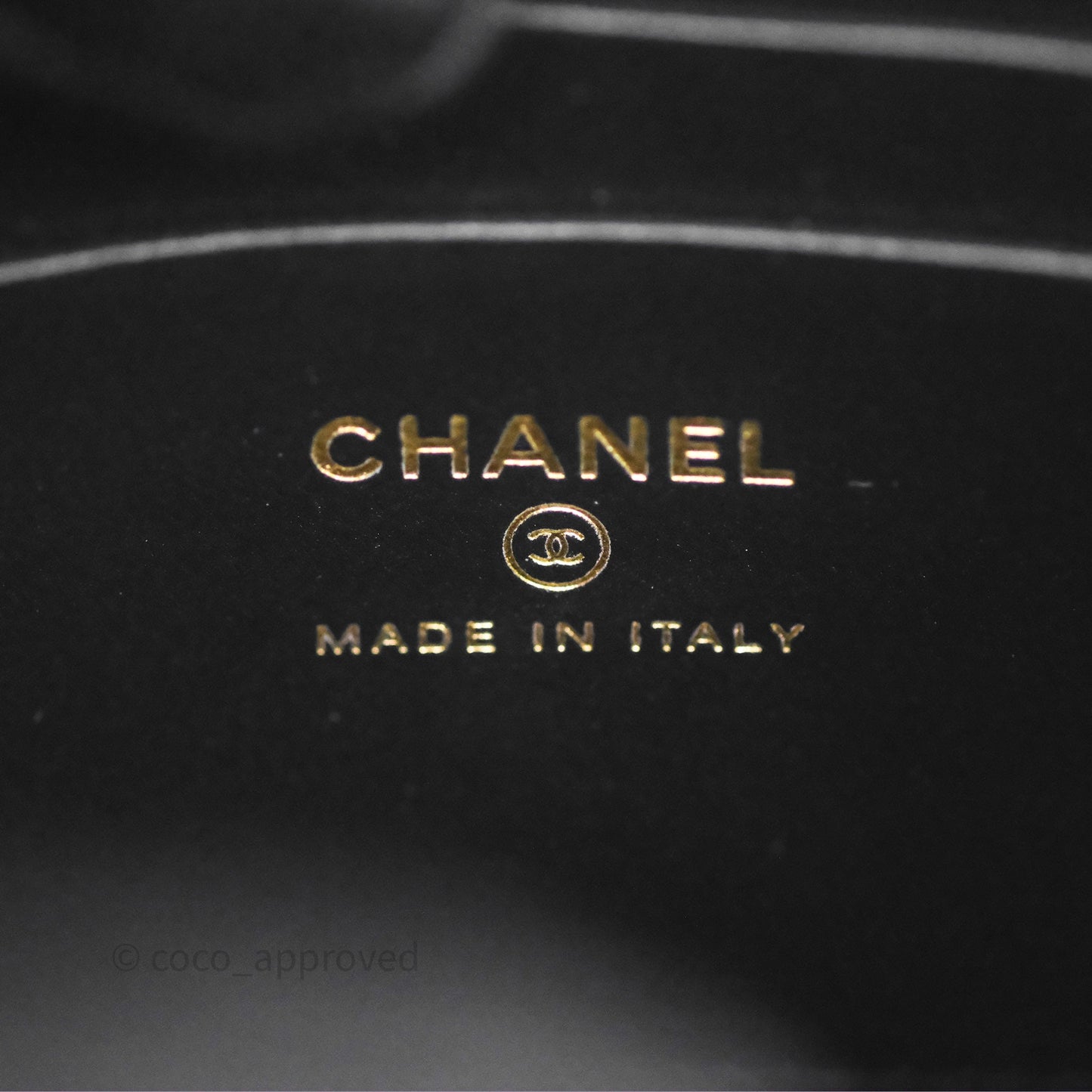 Chanel Kelly Clutch With Chain Black Caviar Gold Hardware