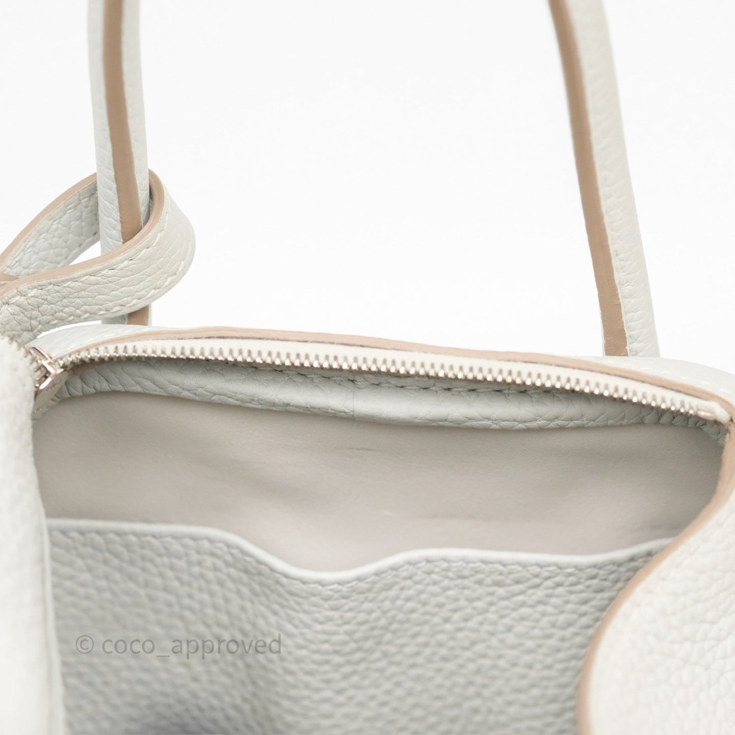 Hermès Lindy 26 Gris Perle 80 Clemence Palladium Hardware