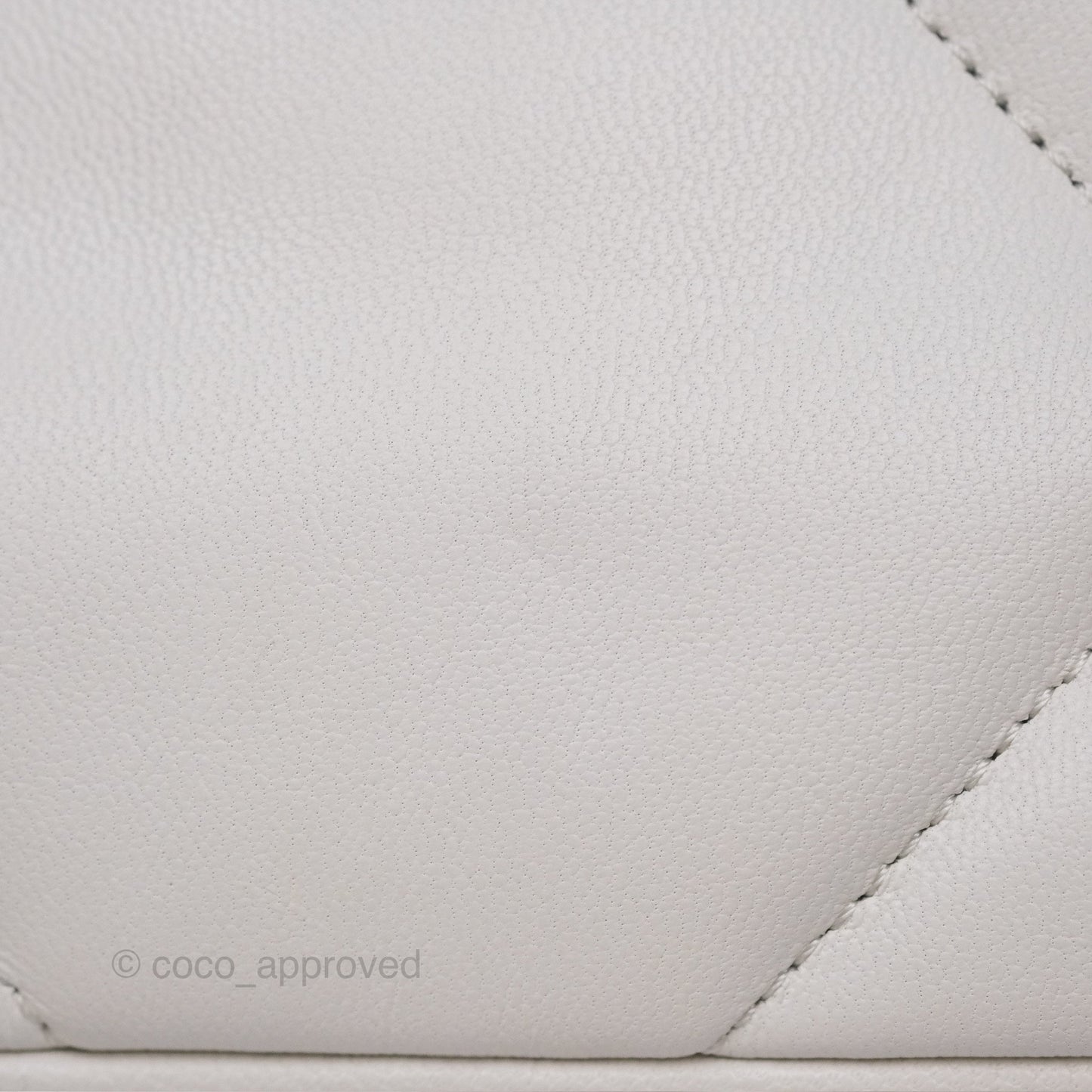 Chanel 19 Small White Mixed Hardware