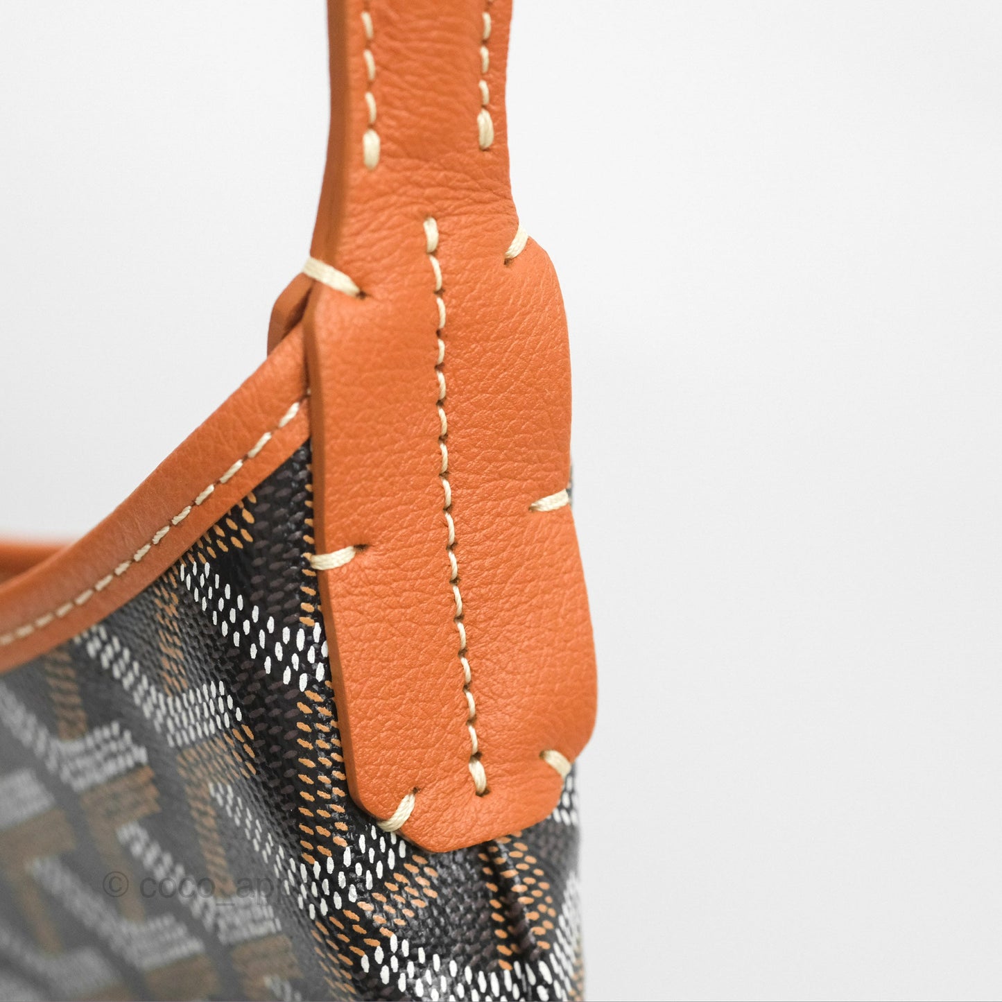 Goyard Bohème Hobo Bag Black & Tan