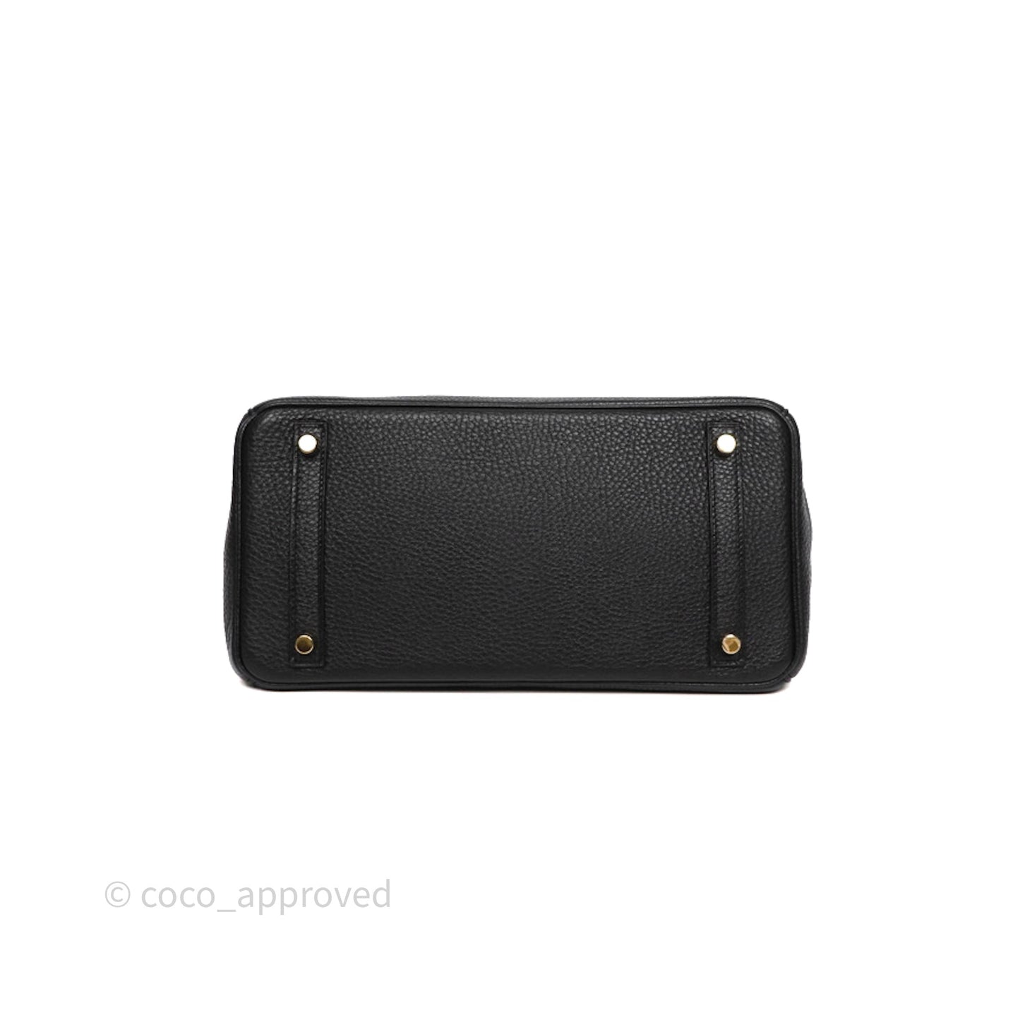 Hermès Birkin 30 Black Noir 89 Togo Gold Hardware