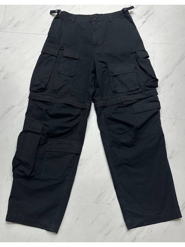 Luxury Balenciaga Transformation multi cargo pants 48
