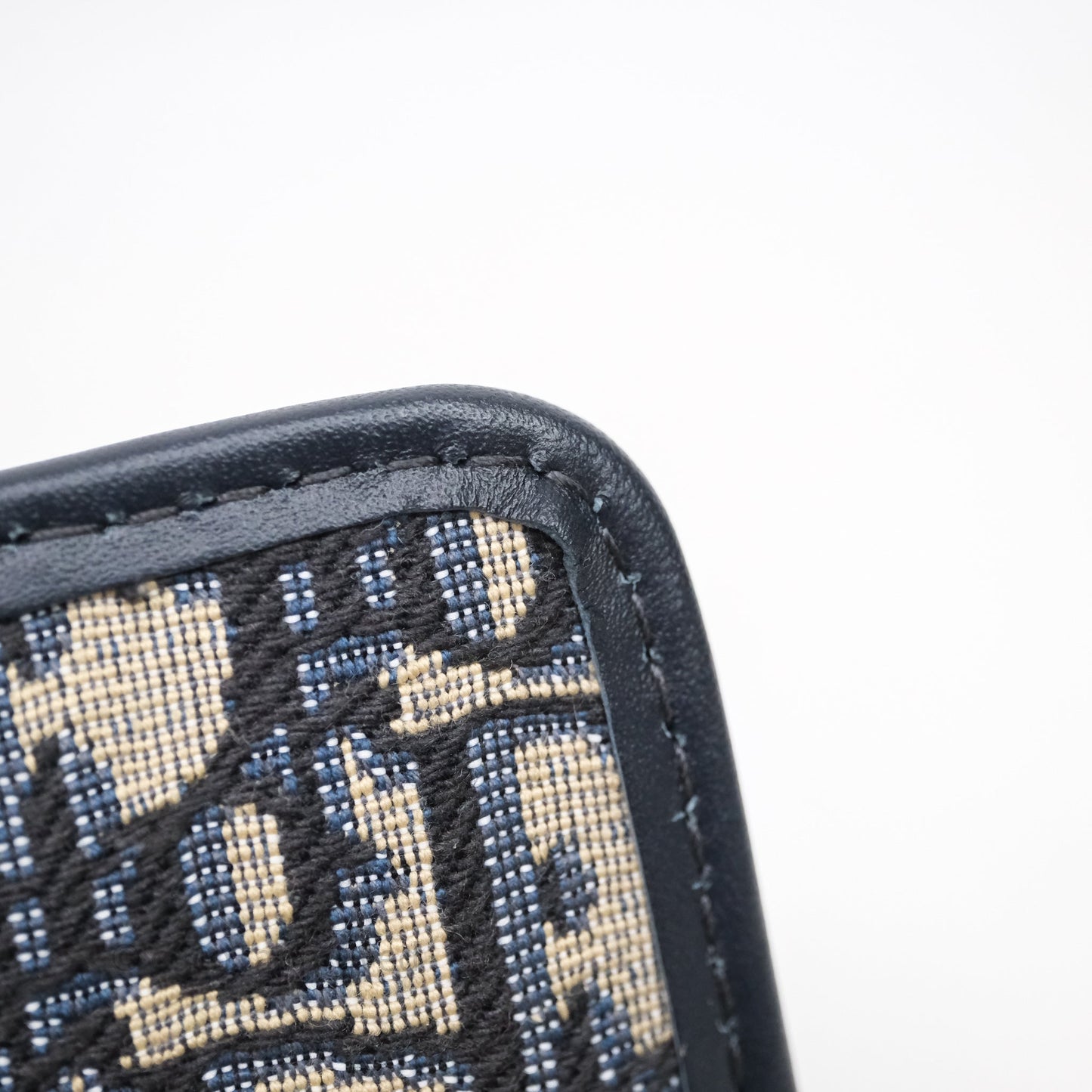 Christian Dior 30 Montaigne Bag Blue Dior Oblique Jacquard Dior