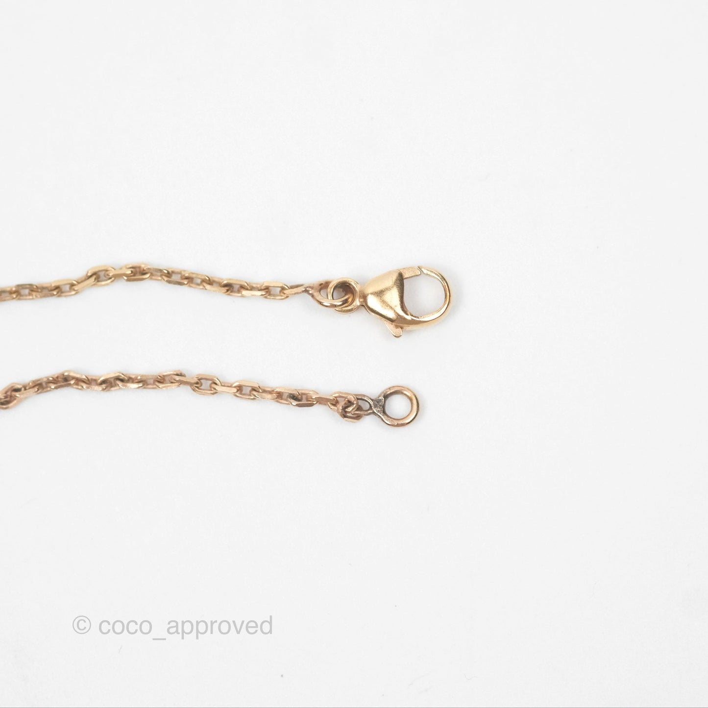 Hermès Mini Pop H Pendant Necklace Marron Glace Rose Gold Hardware
