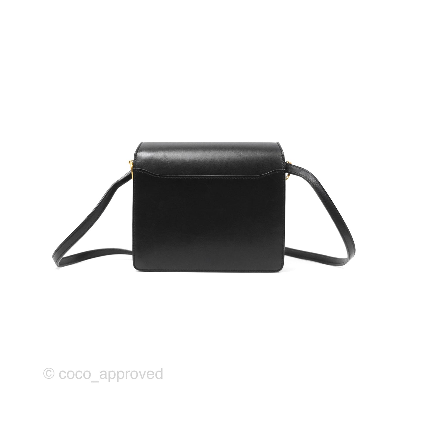 Hermès Roulis Mini 18 Noir 89 Veau Evergrain Gold Hardware