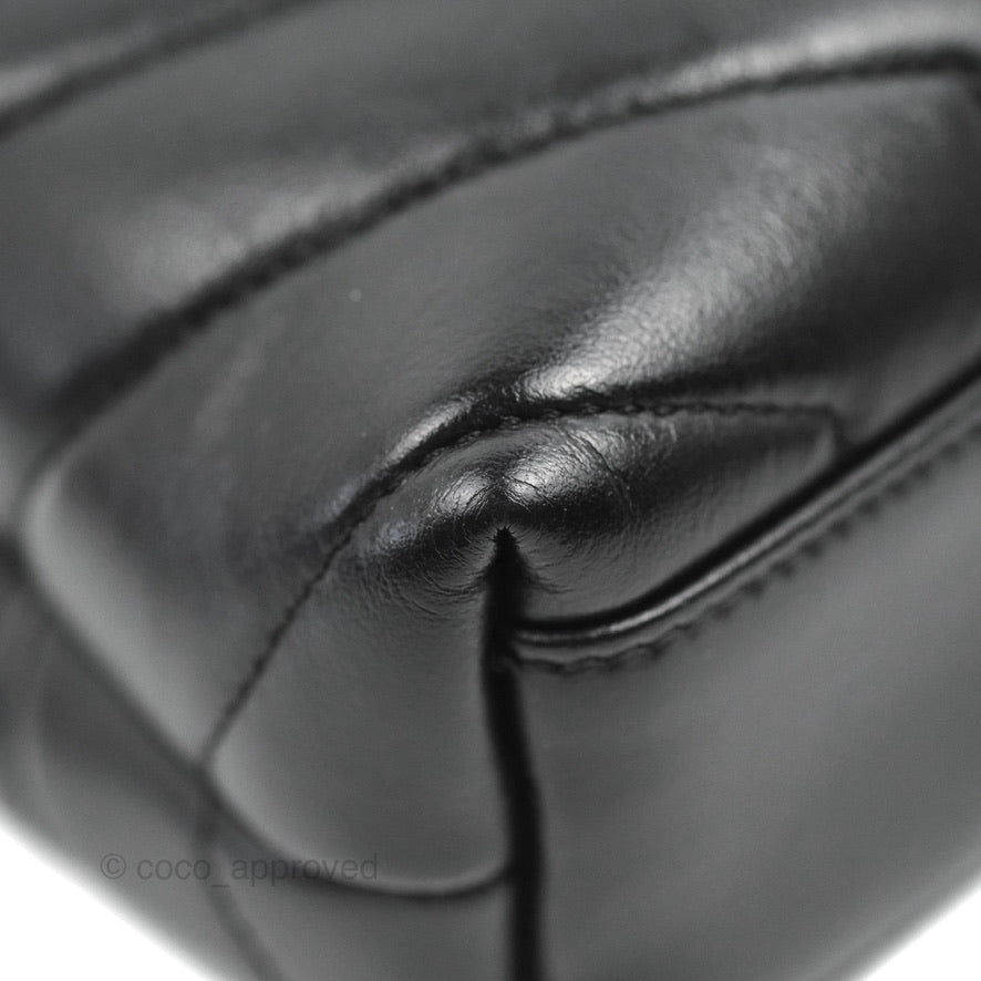 Saint Laurent Loulou Toy Quilted Leather Shoulder Bag Black
