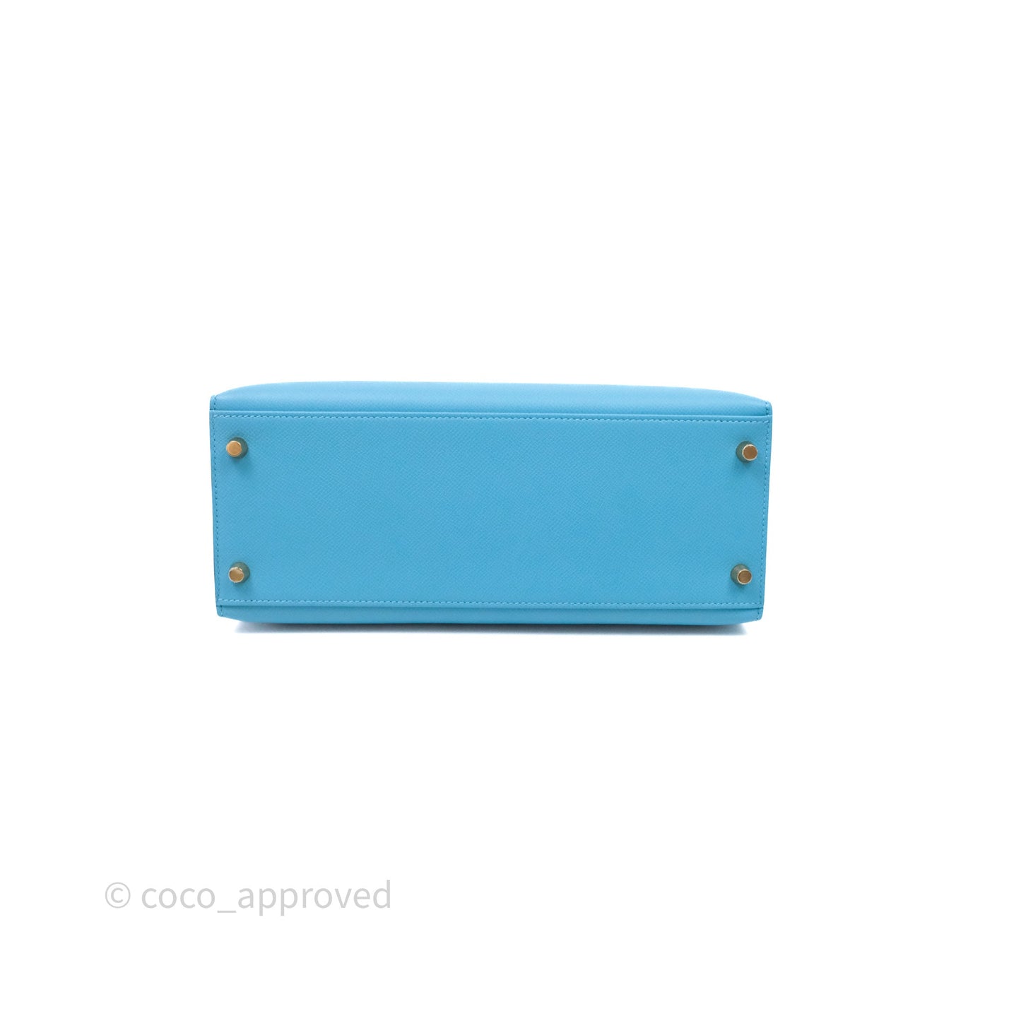 Hermès Kelly 28 Bleu du Nord P3 Epsom Gold Hardware