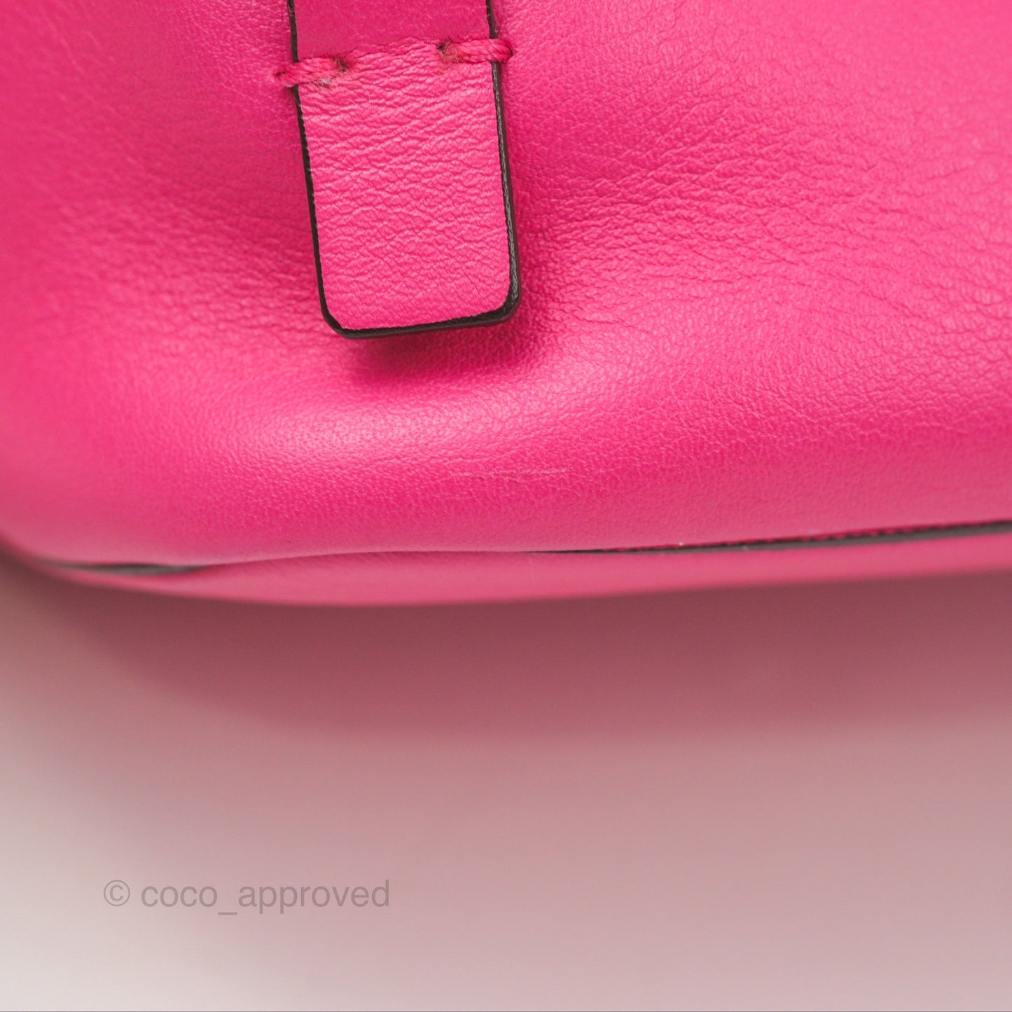 Chloé Mini Faye Backpack Hot Pink