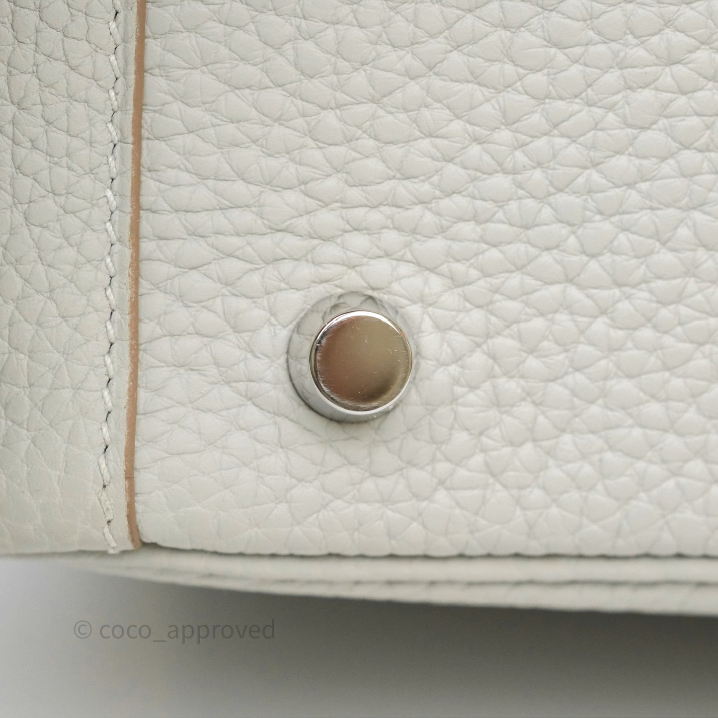 Hermès Lindy 26 Gris Perle 80 Clemence Palladium Hardware