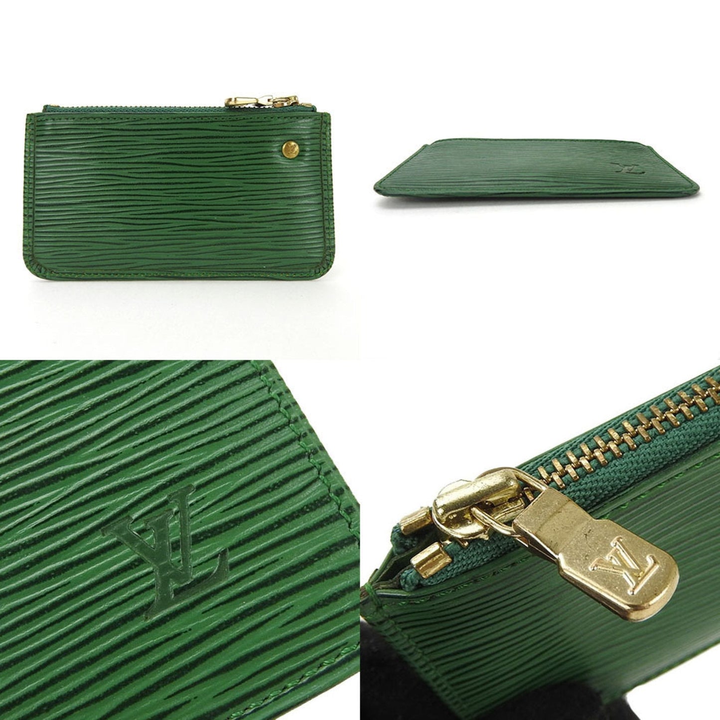 Louis Vuitton Pochette Clés  Leather Wallet  ()