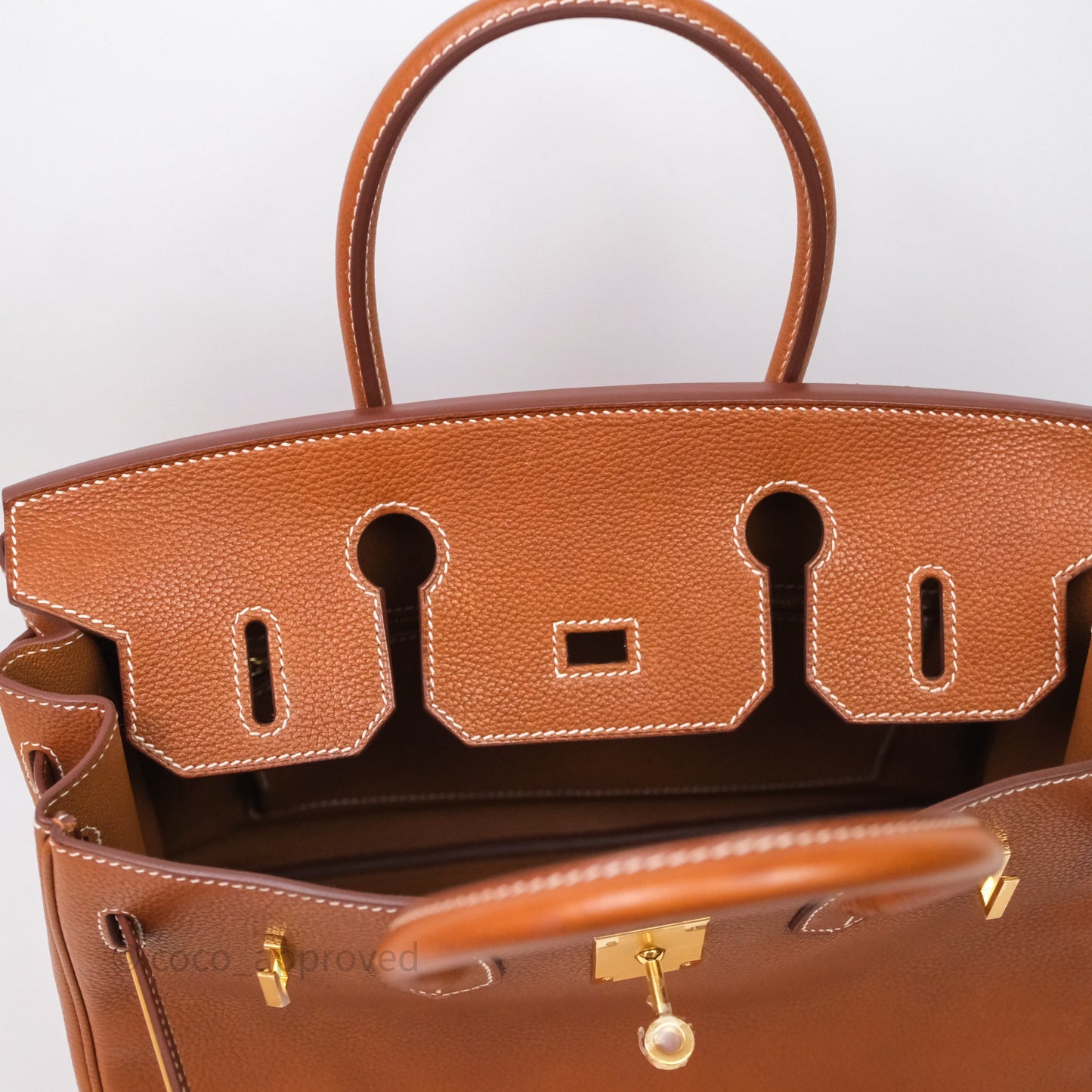 Hermes Birkin 30 Barenia Fauve Gold Hardware