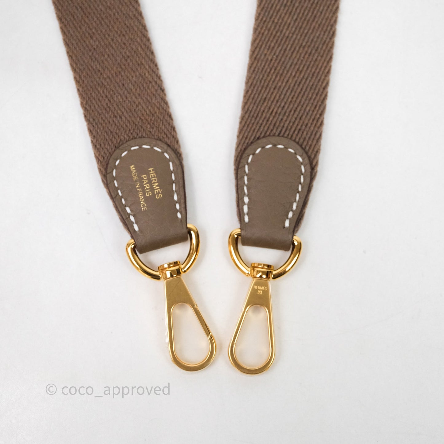 Hermès Mini Evelyne 16 Etoupe 18 Clemence Gold Hardware