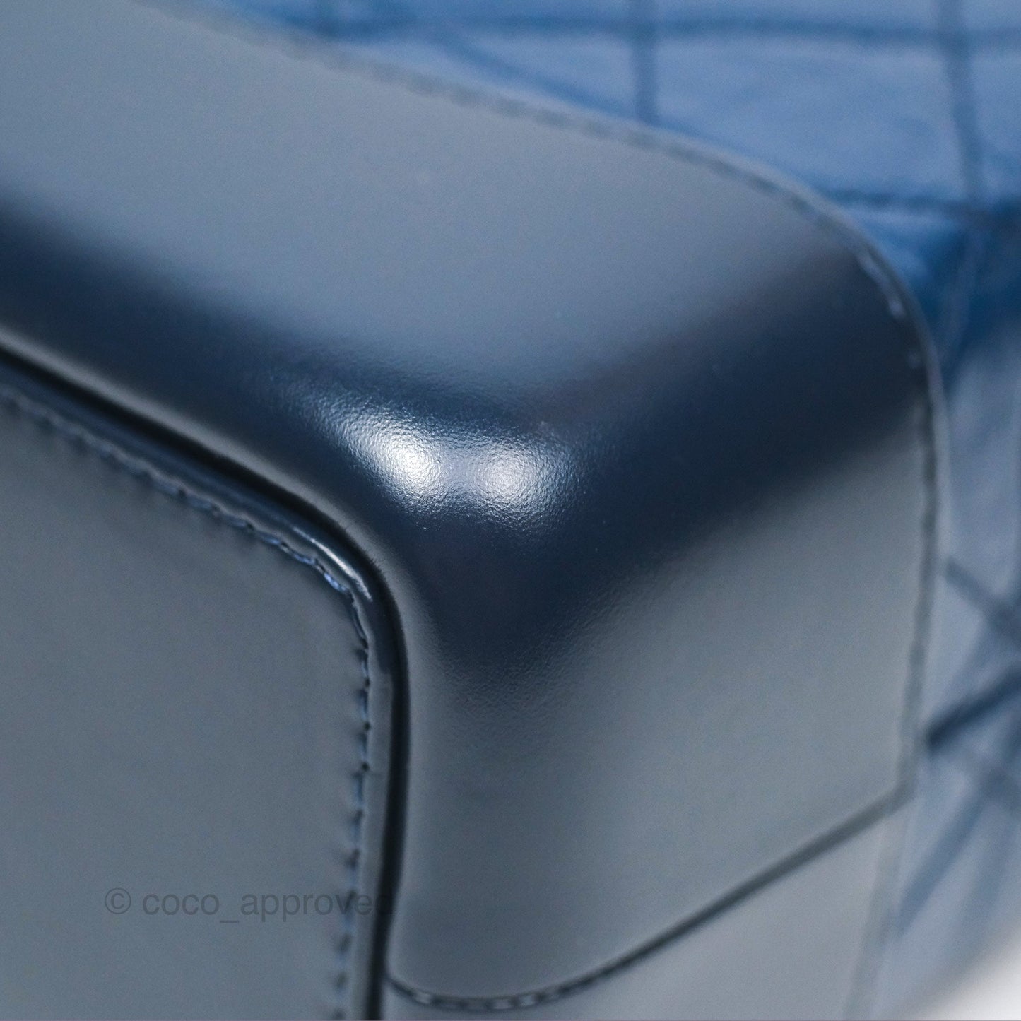 Chanel Small Gabrielle Backpack Navy Aged Calfskin