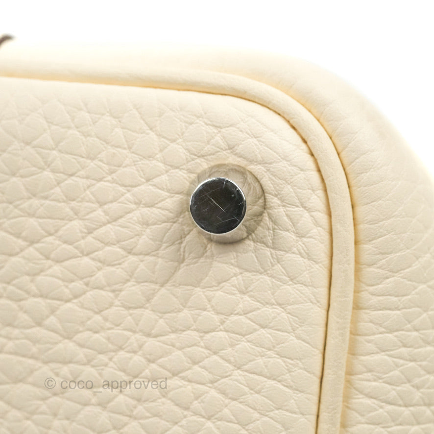 Hermès Picotin Lock 18 Nata Clemence Palladium Hardware
