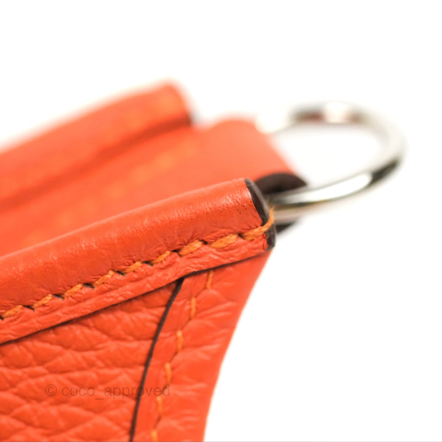 Hermès Mini Evelyne 16 Feu Clemence Palladium Hardware