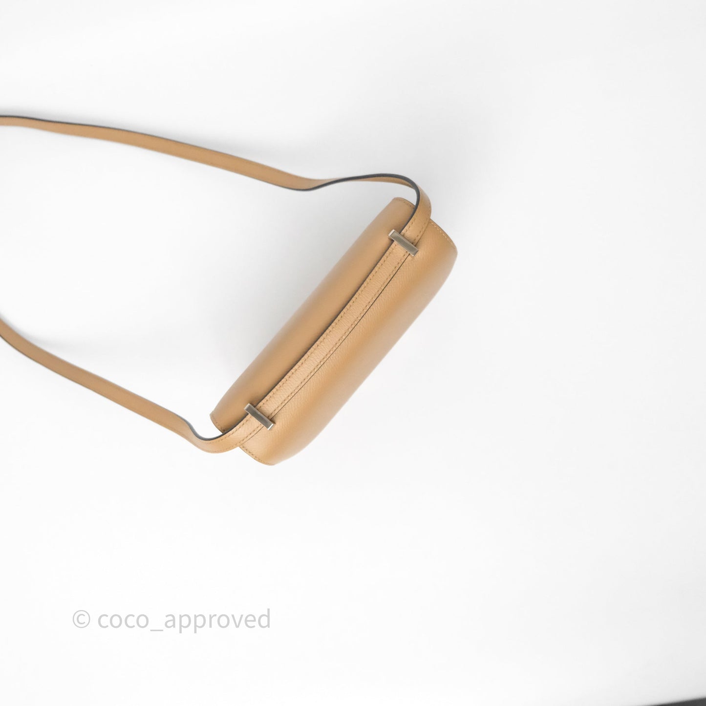 Hermès Constance Mini 18cm Chai 0M Epsom Palladium Hardware