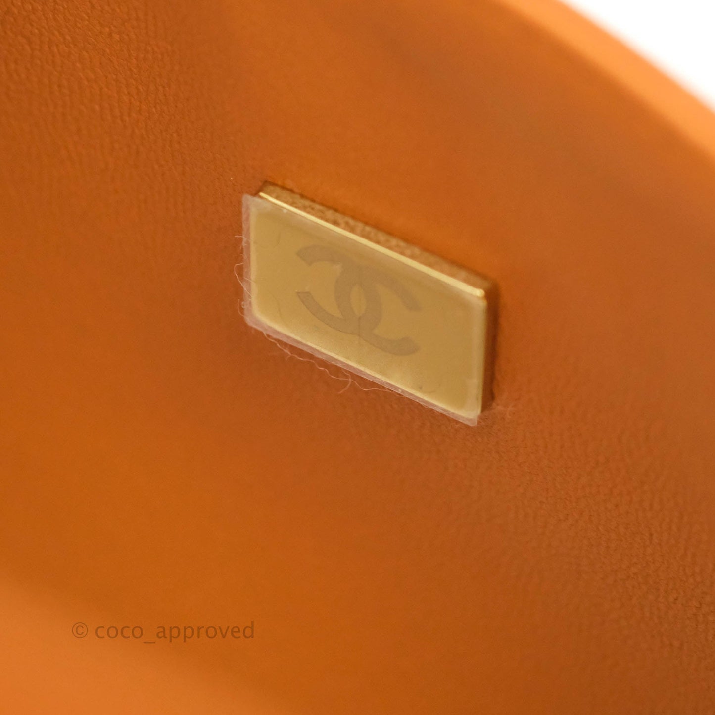 Chanel Classic M/L Medium Double Flap Caramel Caviar Gold Hardware 21A