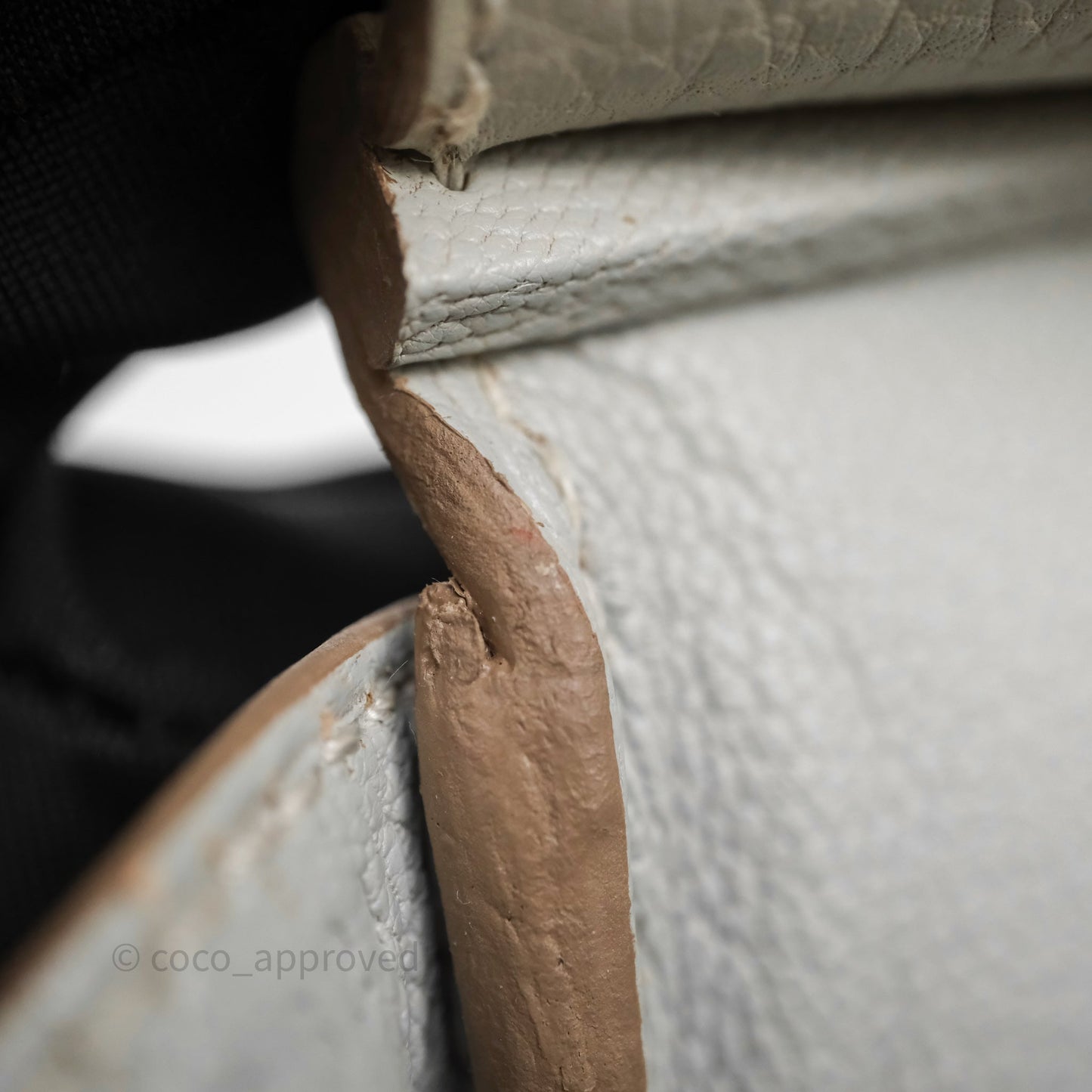 Hermès Birkin 30 Retourne Gris Perle 80 Togo Gold Hardware