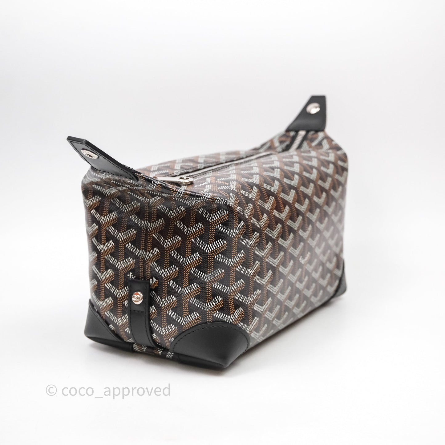 Goyard Bowling 25 Toiletry Black