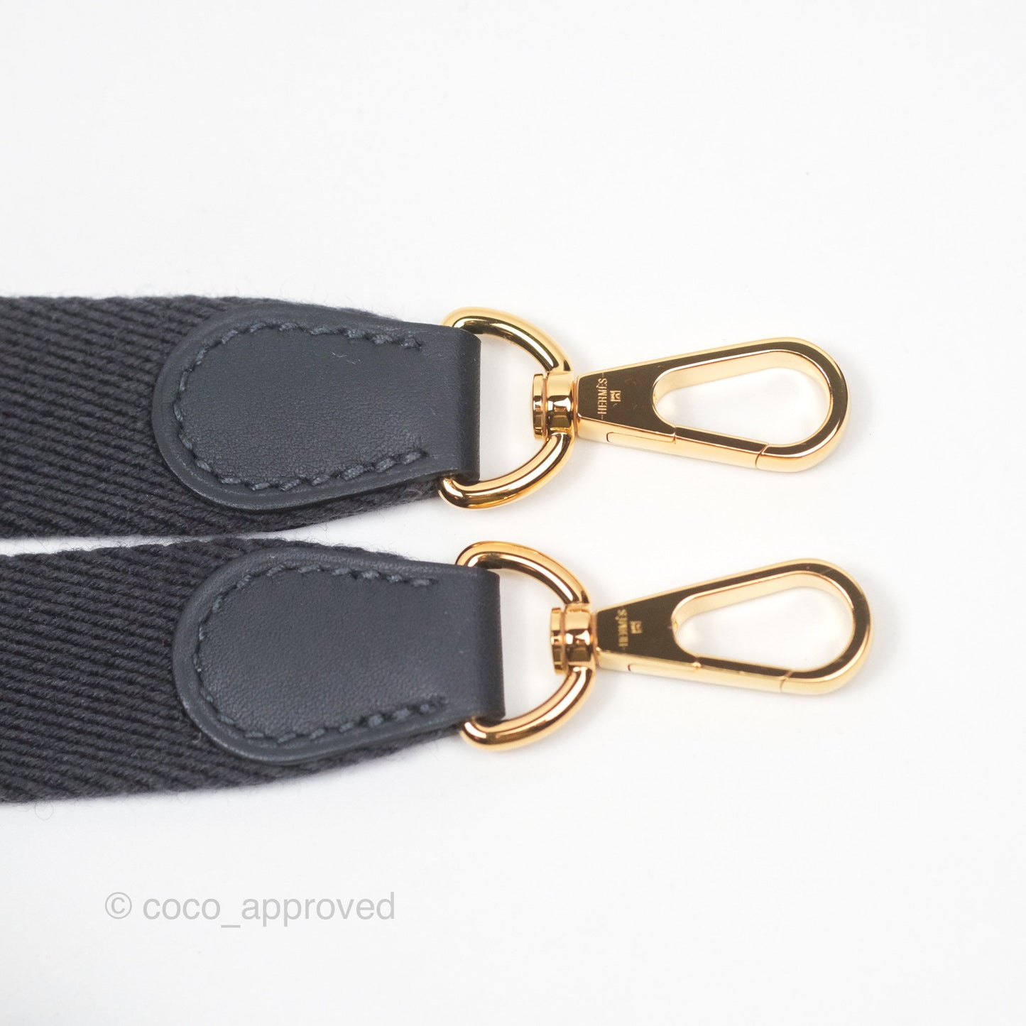 Hermès Mini Evelyne 16 Wooly Bleu Nuit 2Z / Swift Noir 89 Gold Hardware