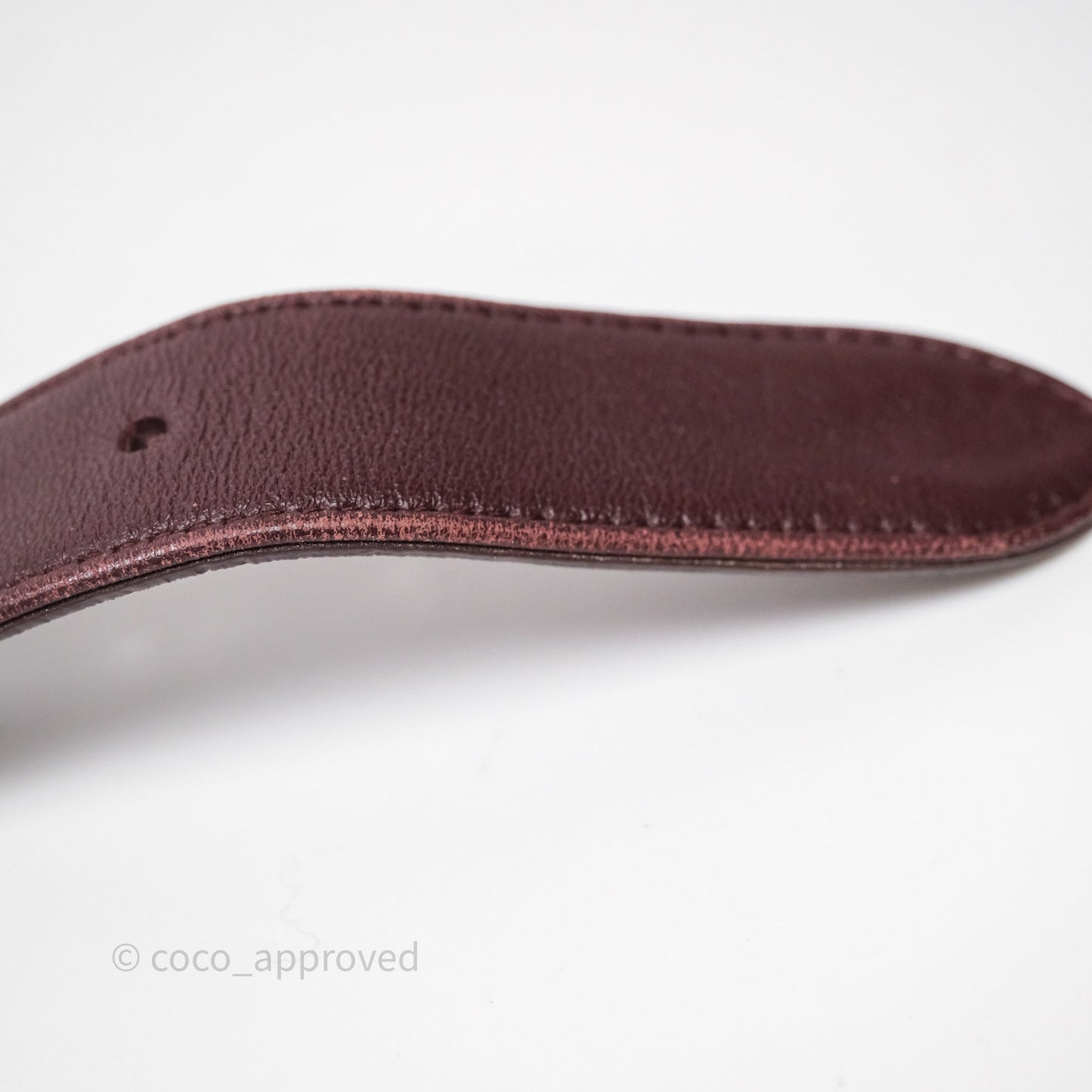 Miu Miu Bumbag Burgundy/Pink Gold Hardware