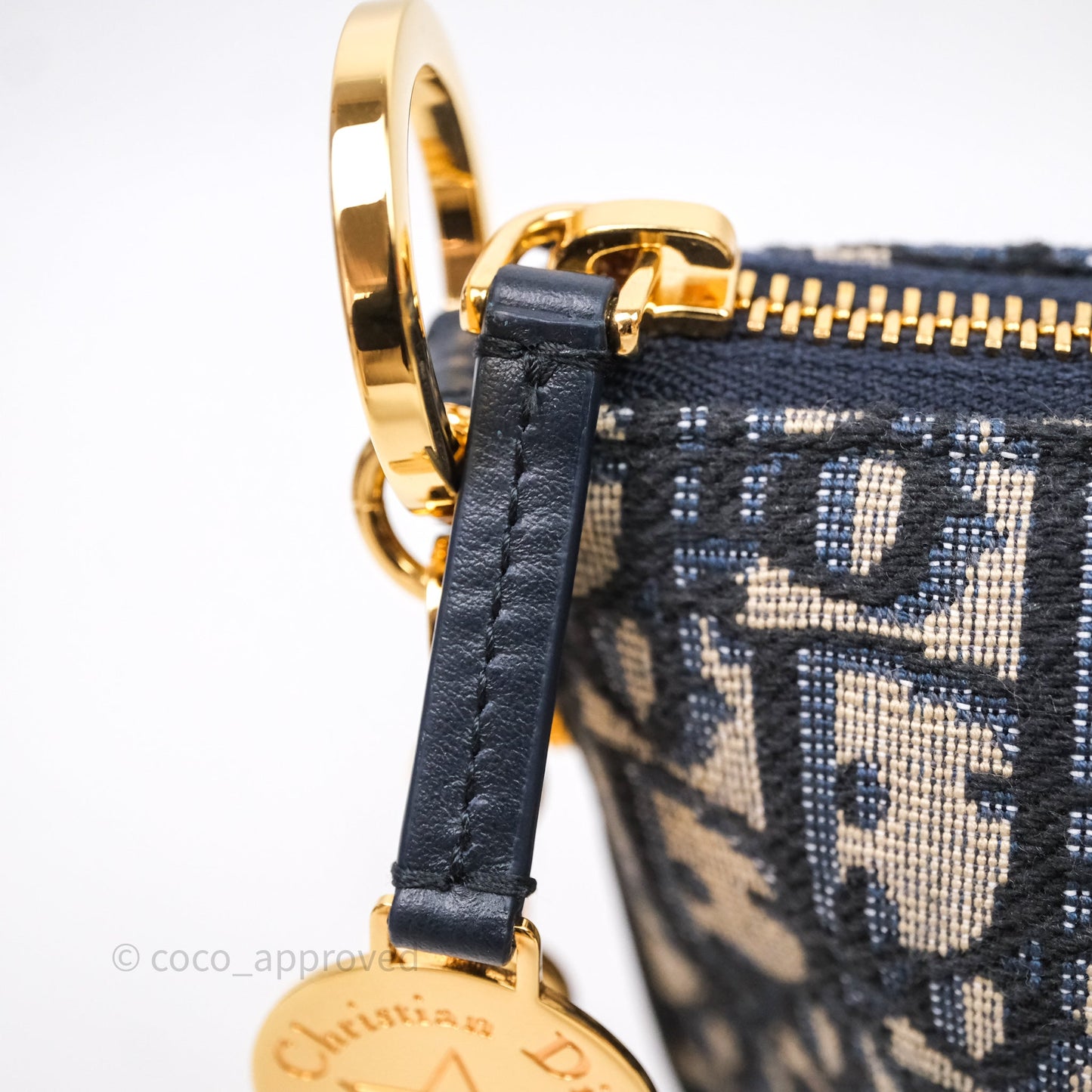 Christian Dior Oblique Star Chain Hobo Bag