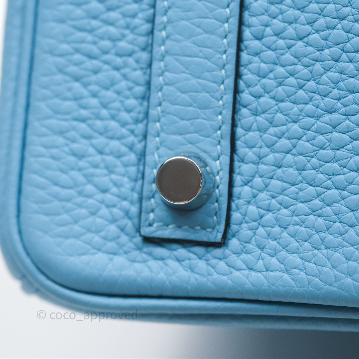 Hermès Birkin 30 Bleu De Nord Togo Palladium Hardware