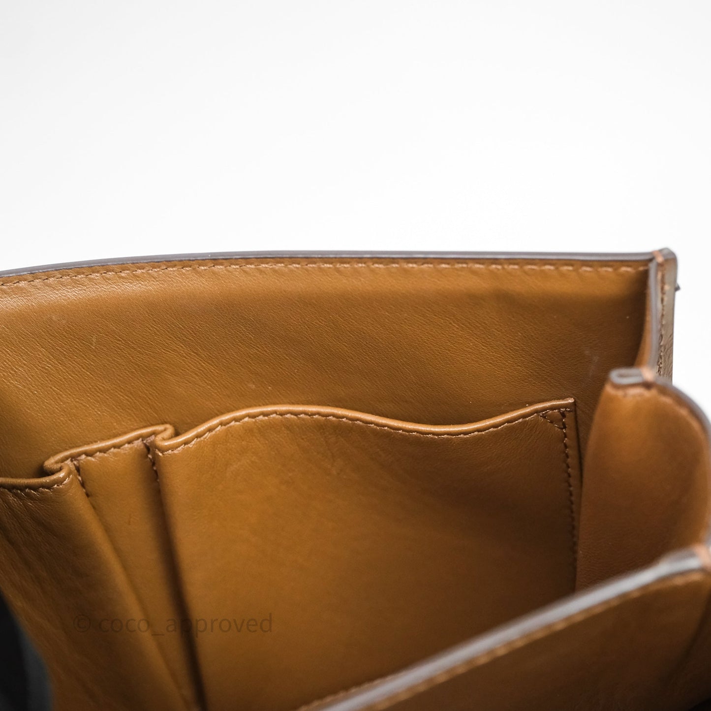 Celine Medium Classic Box Flap Caramel Calfskin