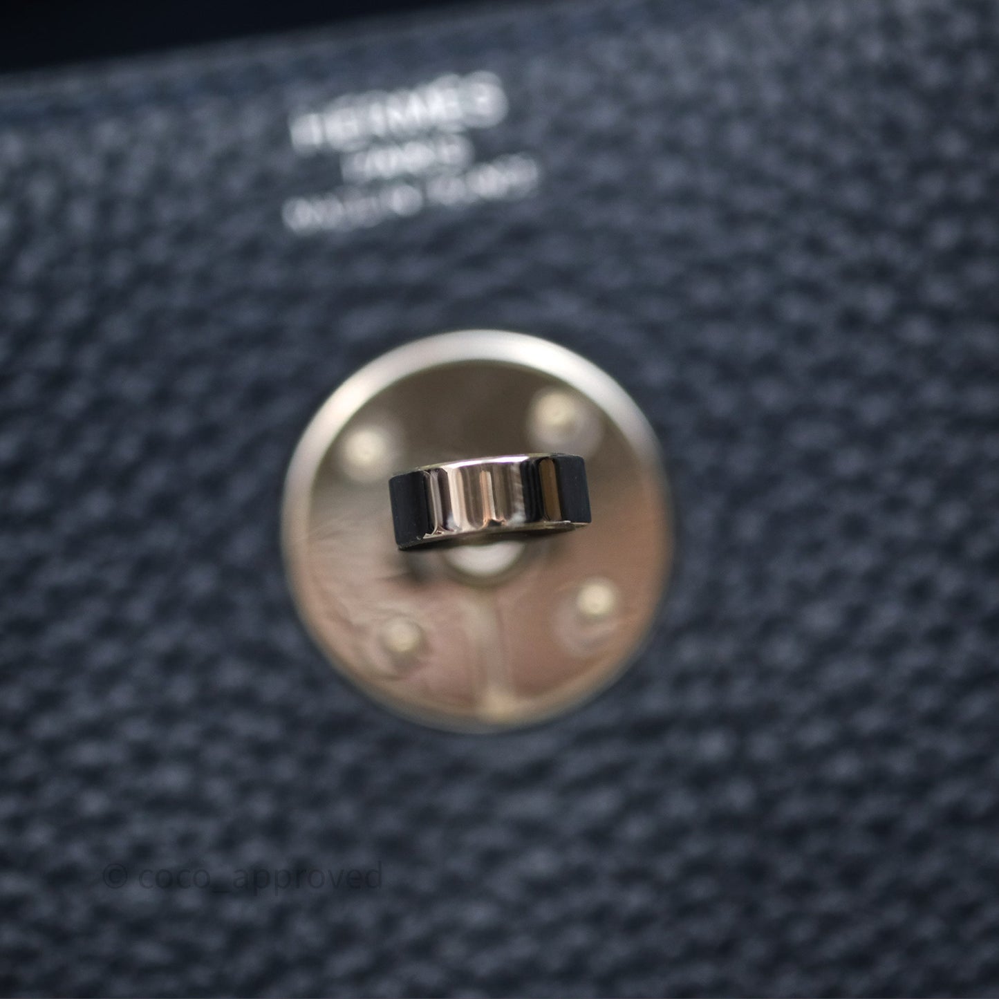 Hermès Lindy 26 Bleu Nuit 2Z Clemence Palladium Hardware