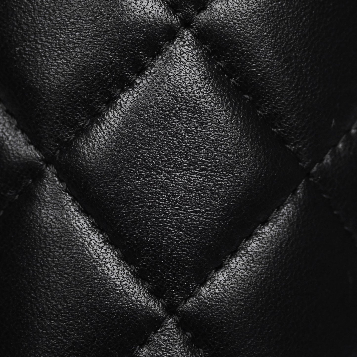 Chanel Small Bucket With Chain Black Lambskin Gold Hardware 21A