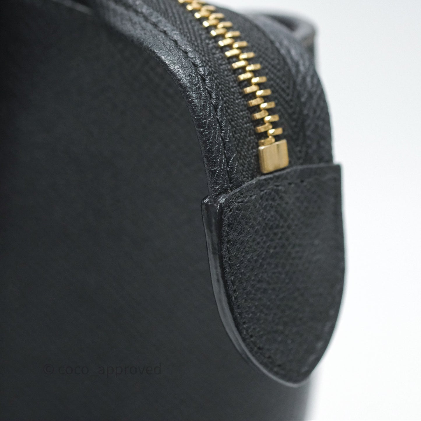 Celine Micro Belt Bag Black Grained Calfskin Gold Hardware