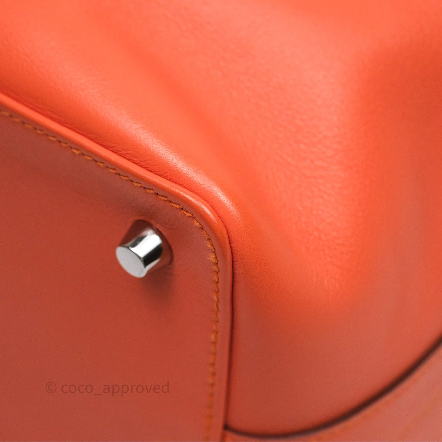 Hermès ToolBox 20 Mangue 9Z Evercolor Palladium Hardware