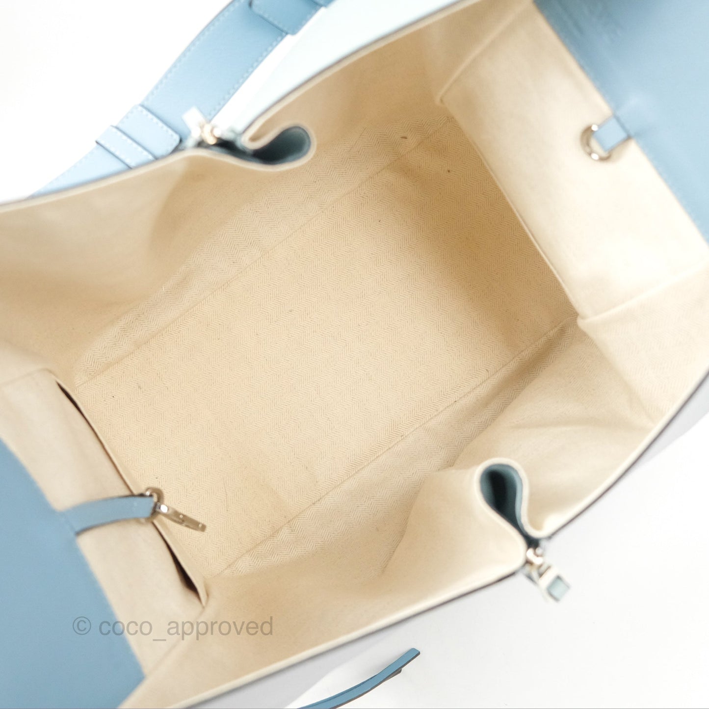Loewe Medium Hammock Shoulder Bag Light Blue Aqua Stone