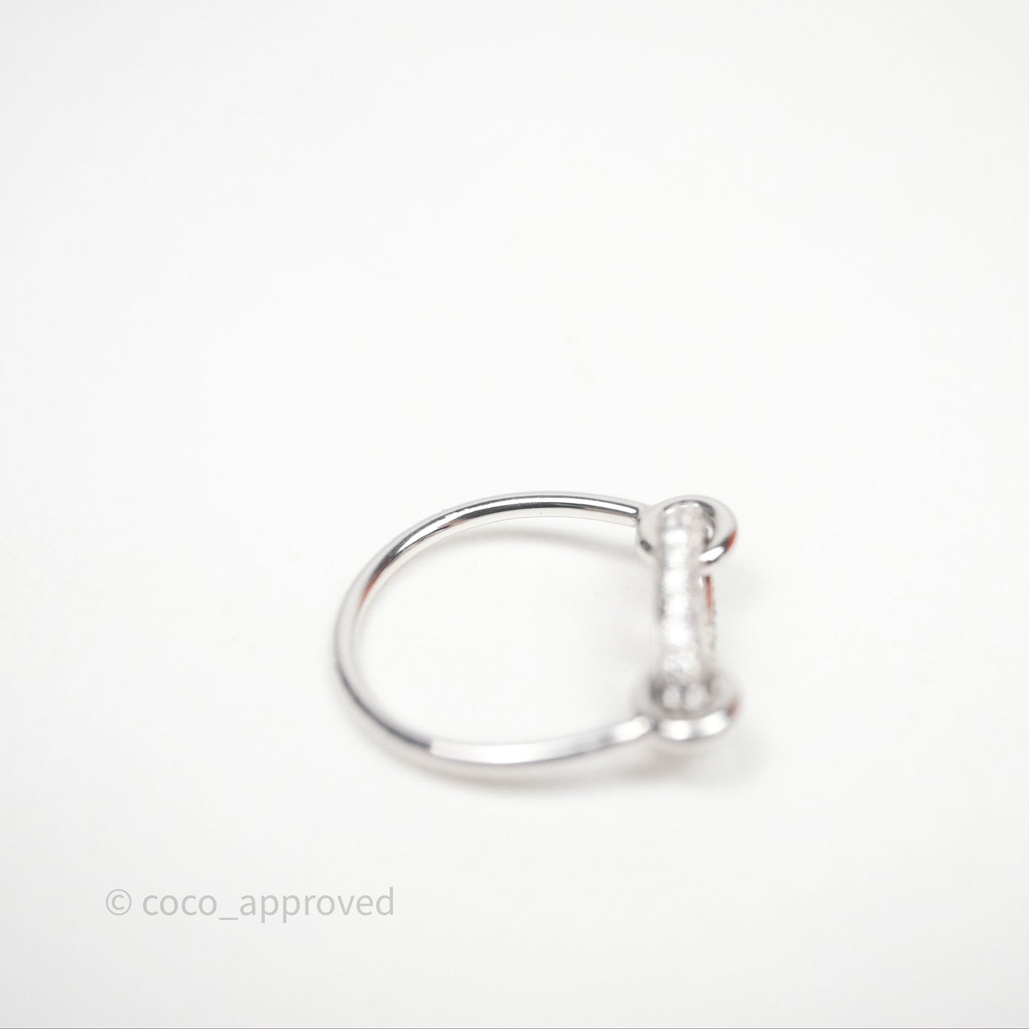 Hermès Farandole Diamonds Ring White Gold