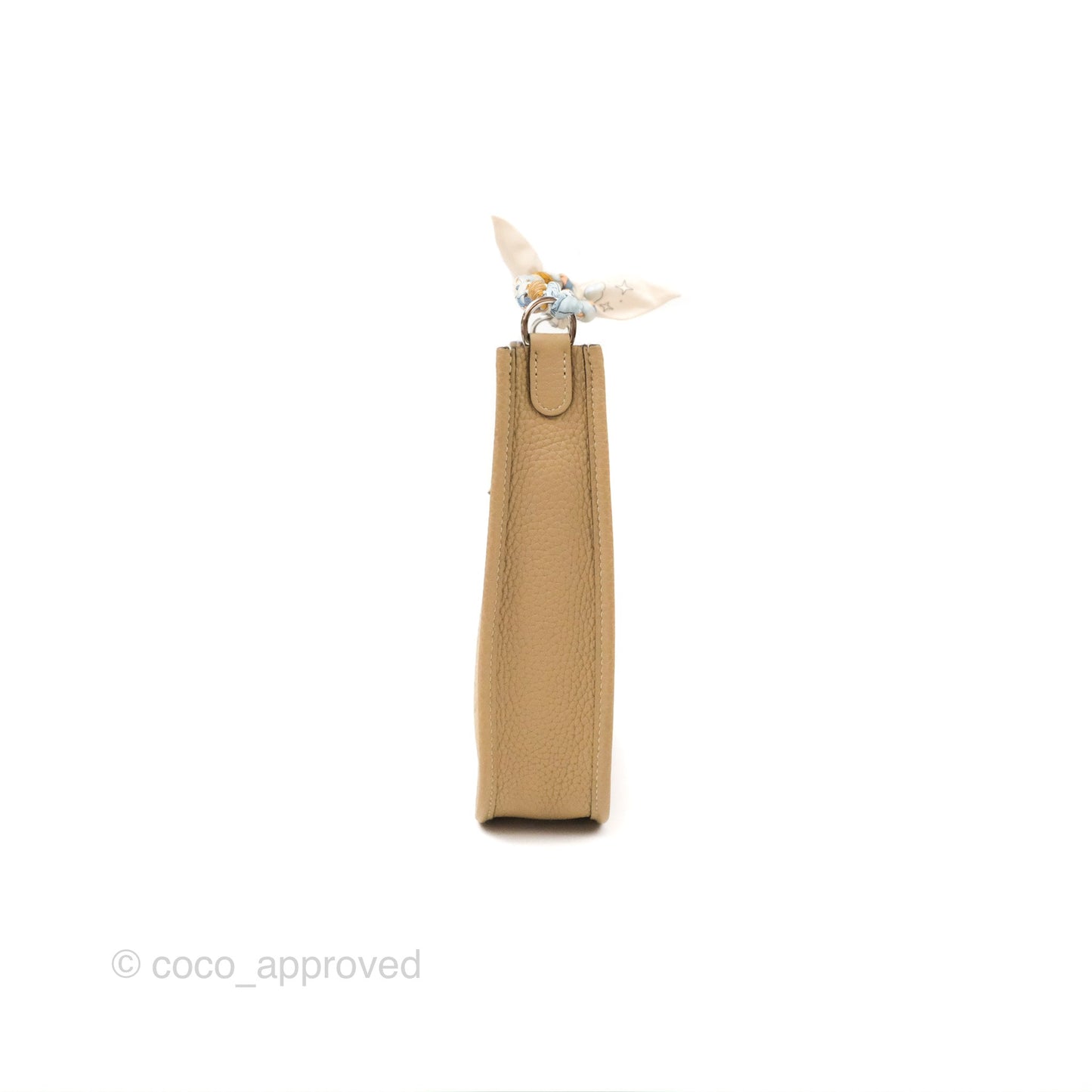 Hermès Mini Evelyne 16 Trench Clemence Palladium Hardware