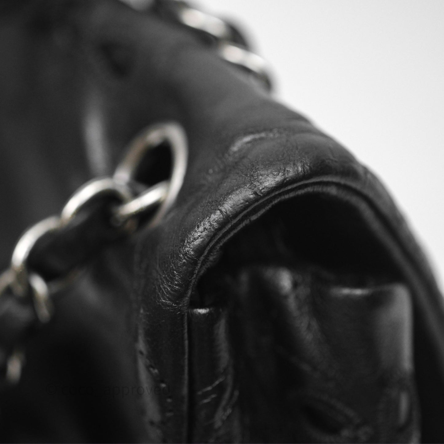 Chanel Embroidered Butterfly Flap Black Lambskin Ruthenium Hardware