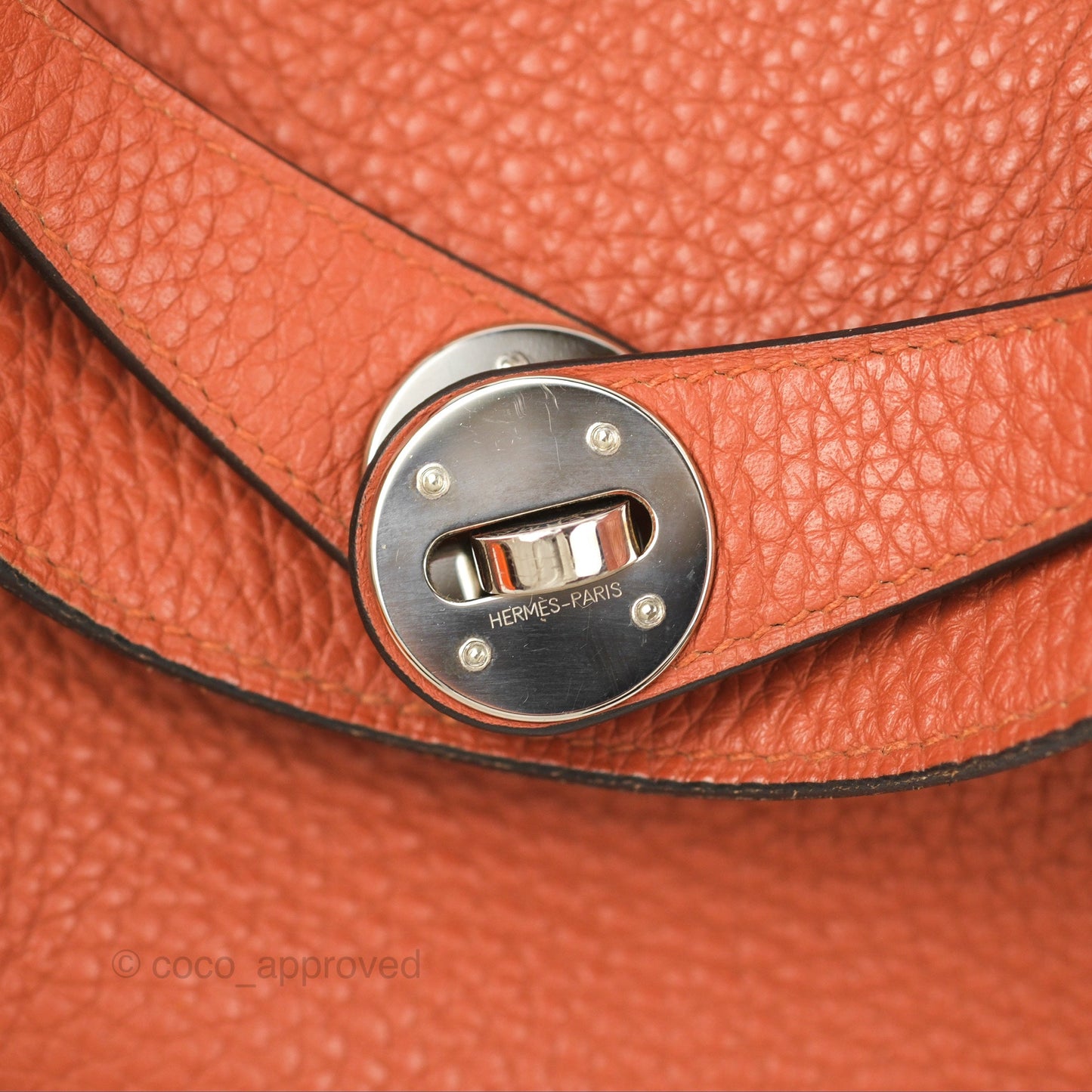 Hermès Lindy 26 Cuivre Clemence Palladium Hardware