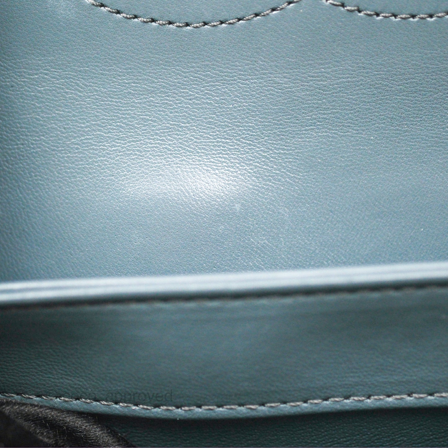 Chanel Small Trendy CC Grey Blue Lambskin Gold Hardware