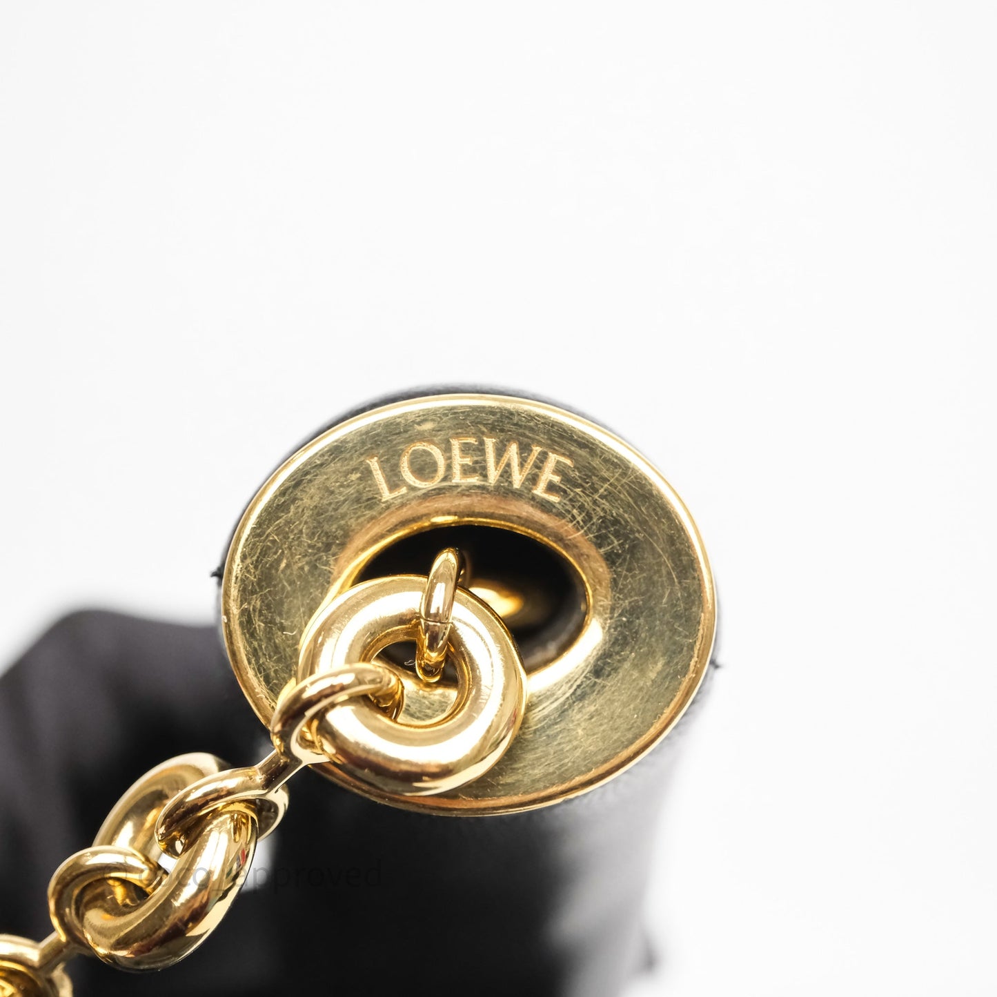 Loewe Small Squeeze Bag in Mellow Nappa Lambskin Black