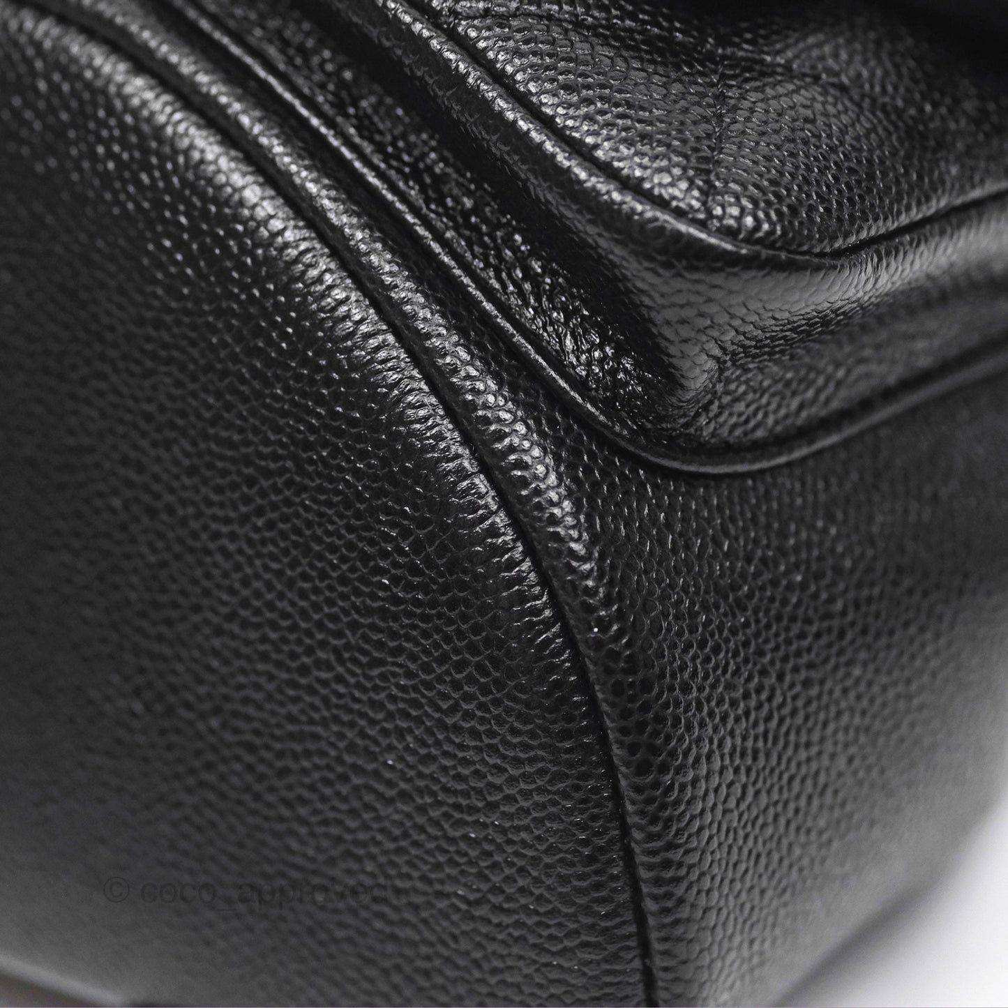 Chanel Duma Backpack Small Black Caviar Gold Hardware