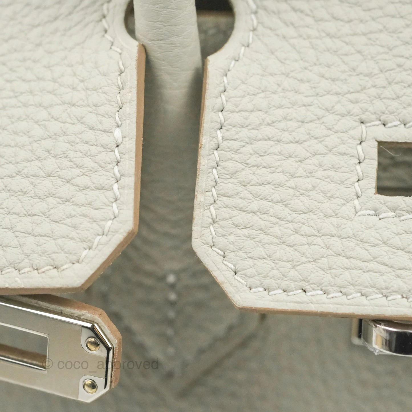 Hermes Birkin 25 Gris Perle Togo 80 Palladium Hardware